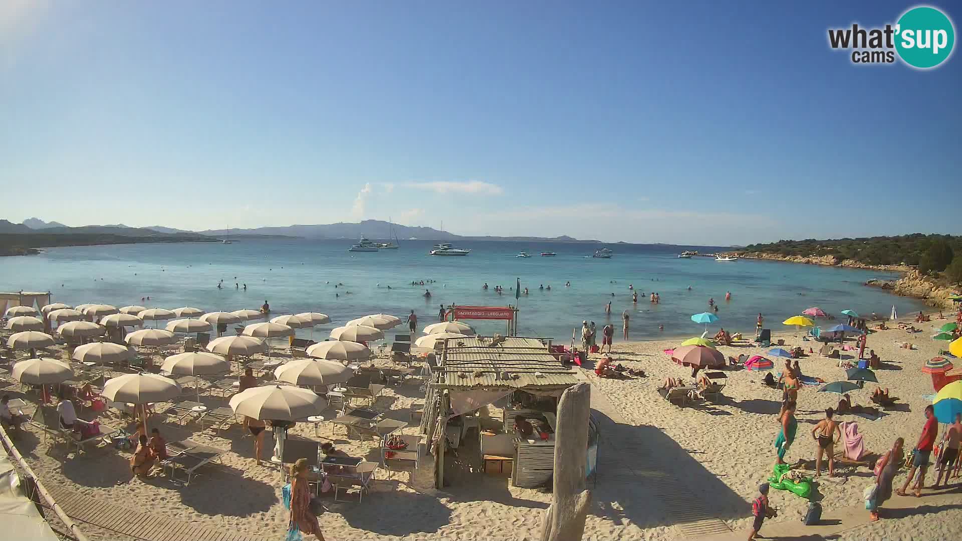 Live Strand Cala Sabina – webcam Golfo Aranci – Sardinien