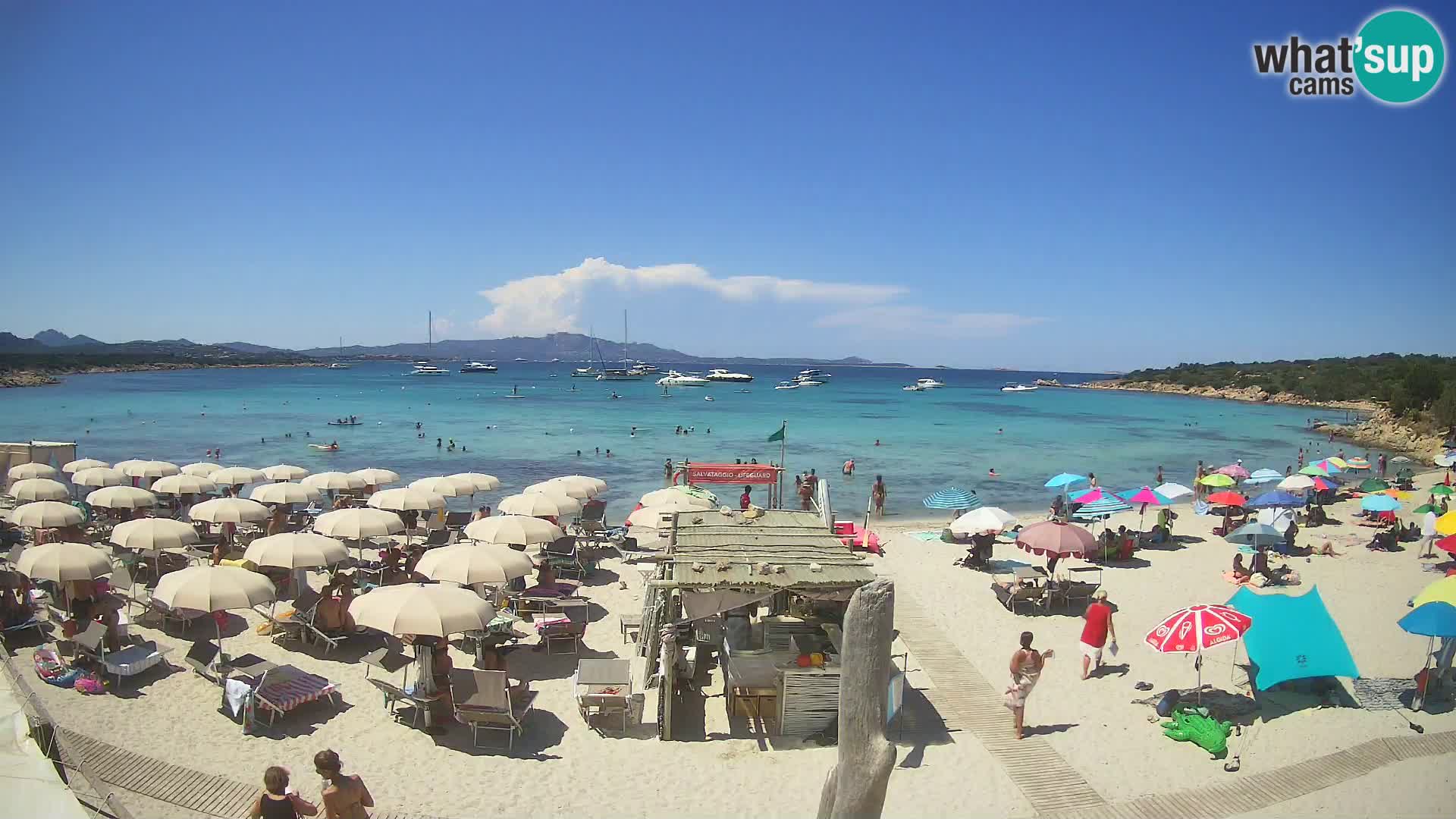 Live spiaggia Cala Sabina – webcam Golfo Aranci – Sardegna