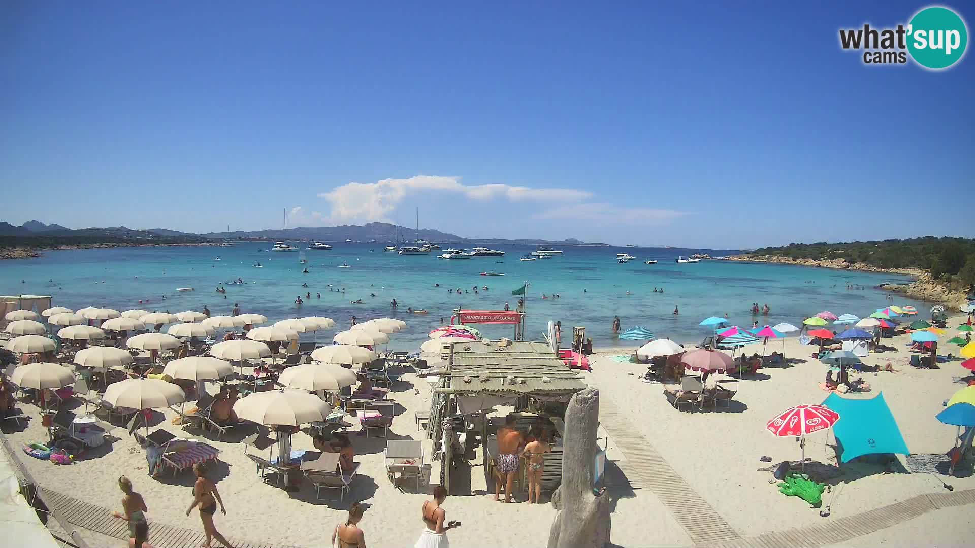 Live spiaggia Cala Sabina – webcam Golfo Aranci – Sardegna