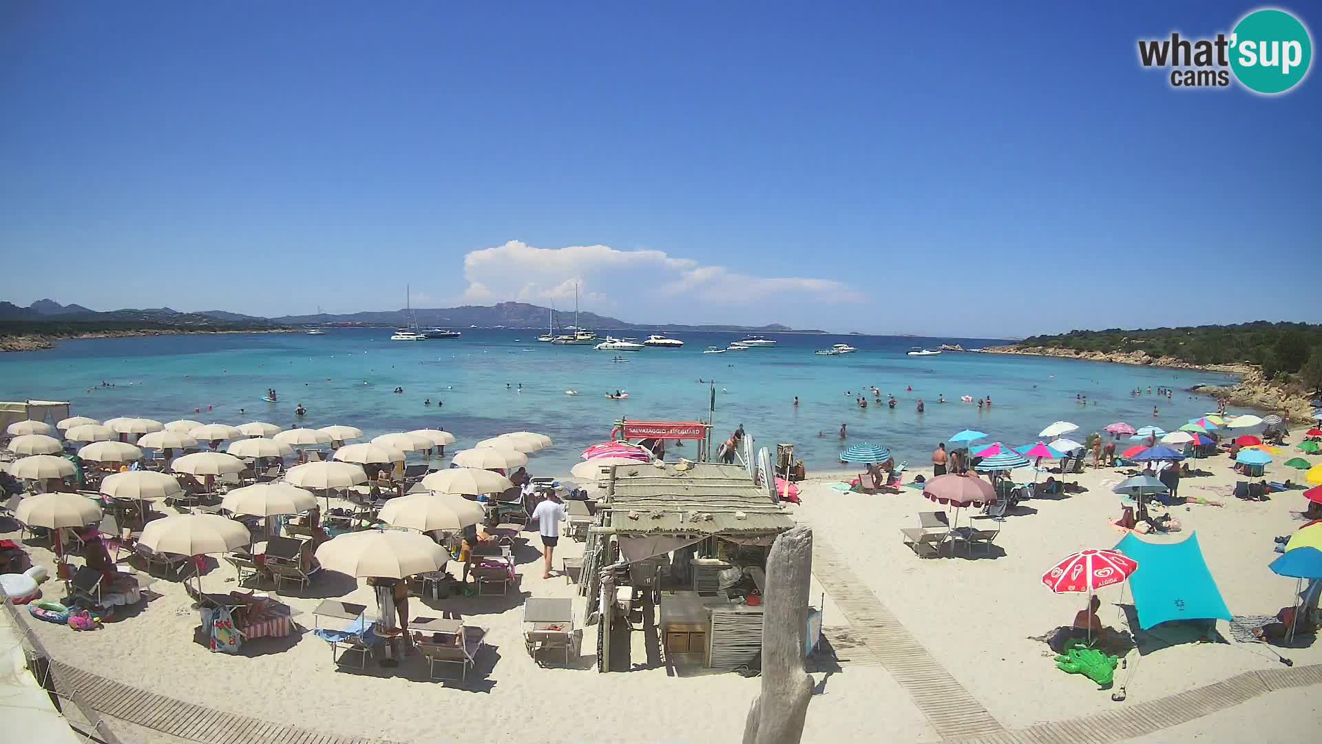 Live playa Cala Sabina – camera en vivo Golfo Aranci – Cerdeña