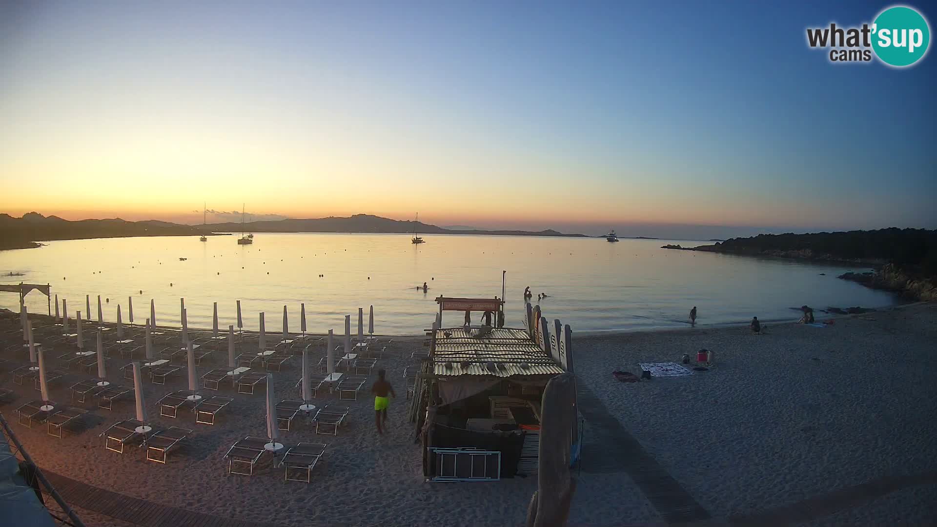 Live Cala Sabina beach – webcam Golfo Aranci – Sardinia