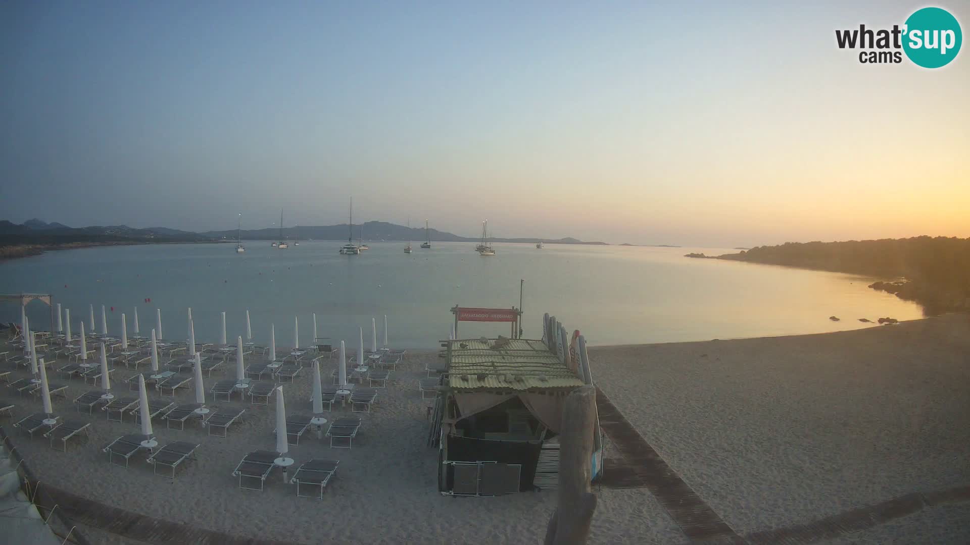 Live playa Cala Sabina – camera en vivo Golfo Aranci – Cerdeña