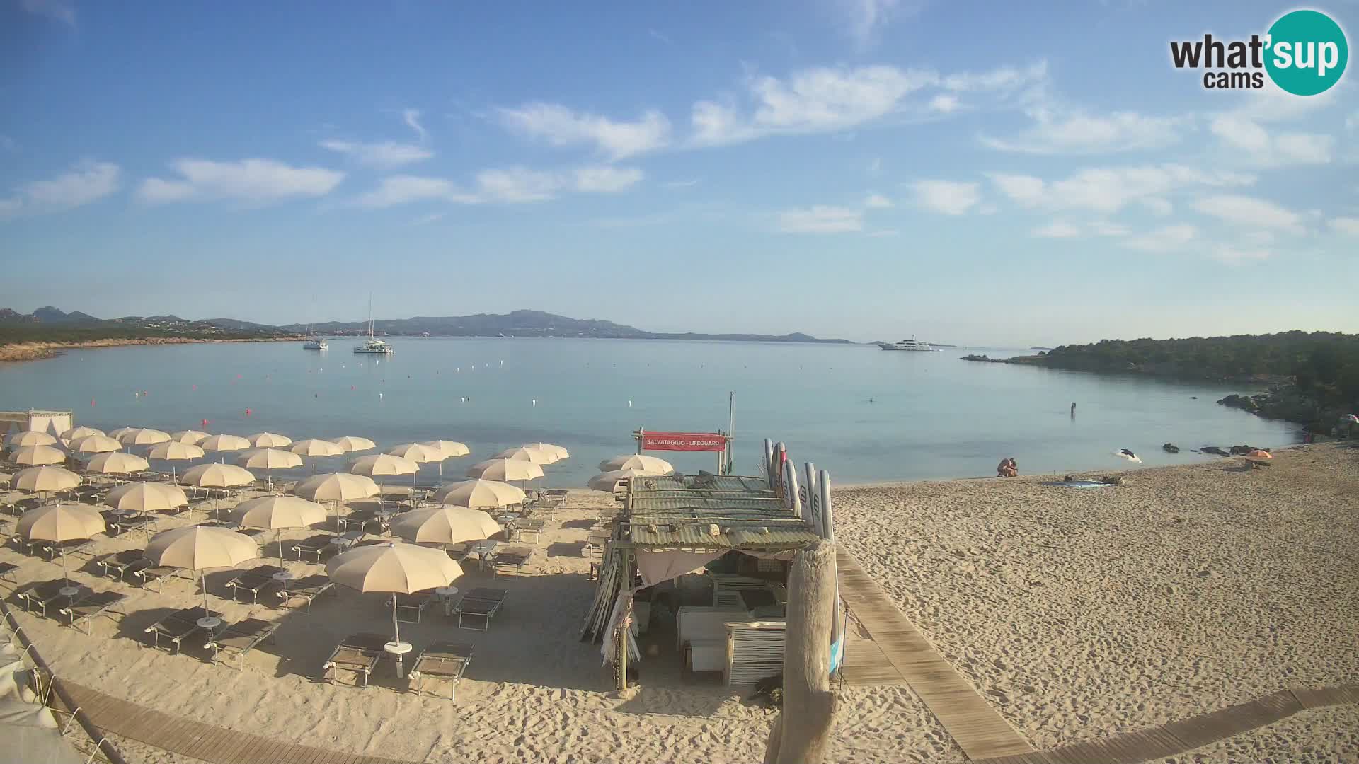 Live Strand Cala Sabina – webcam Golfo Aranci – Sardinien