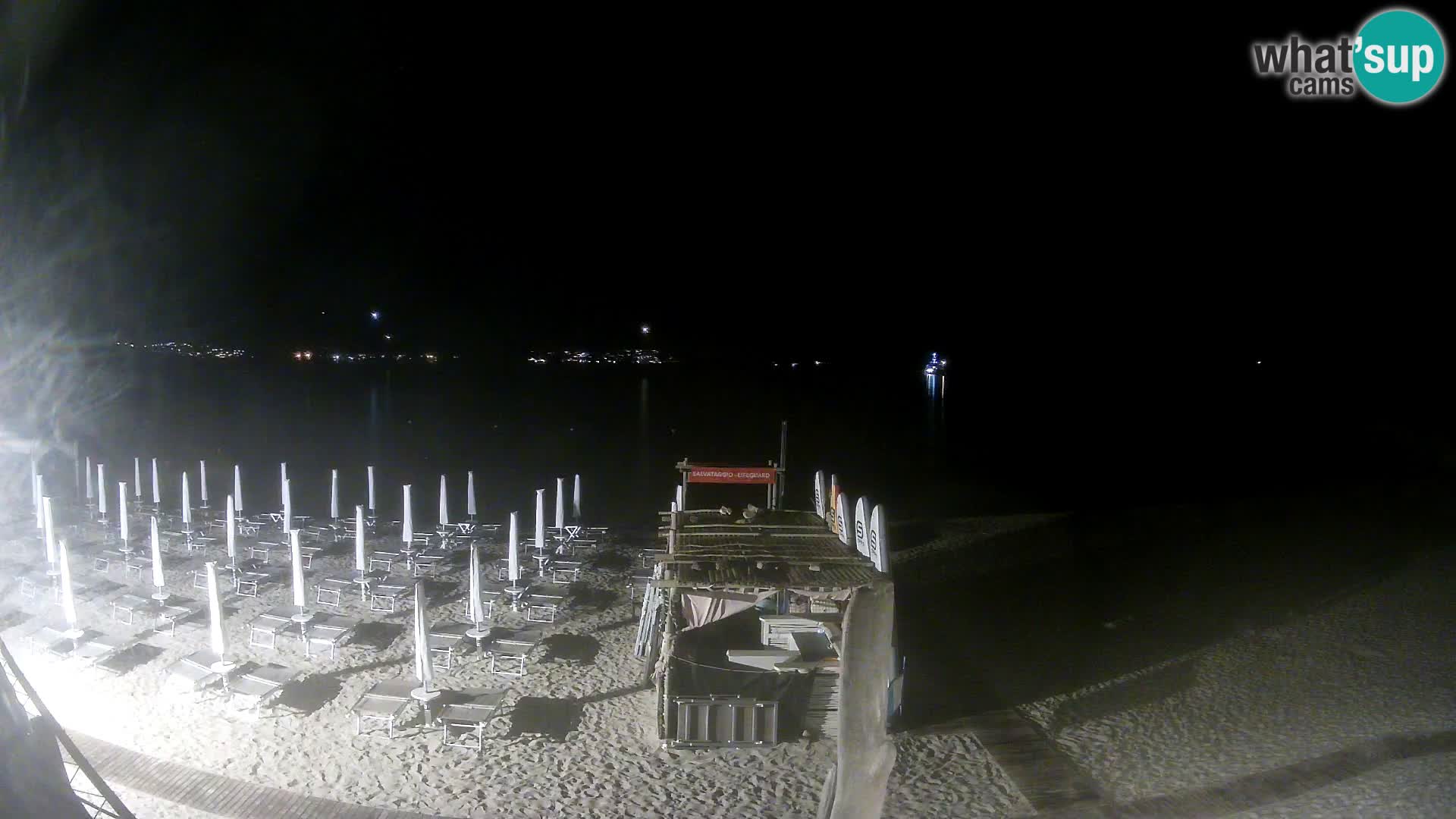 Live Cala Sabina plage – webcam Golfo Aranci – Sardaigne