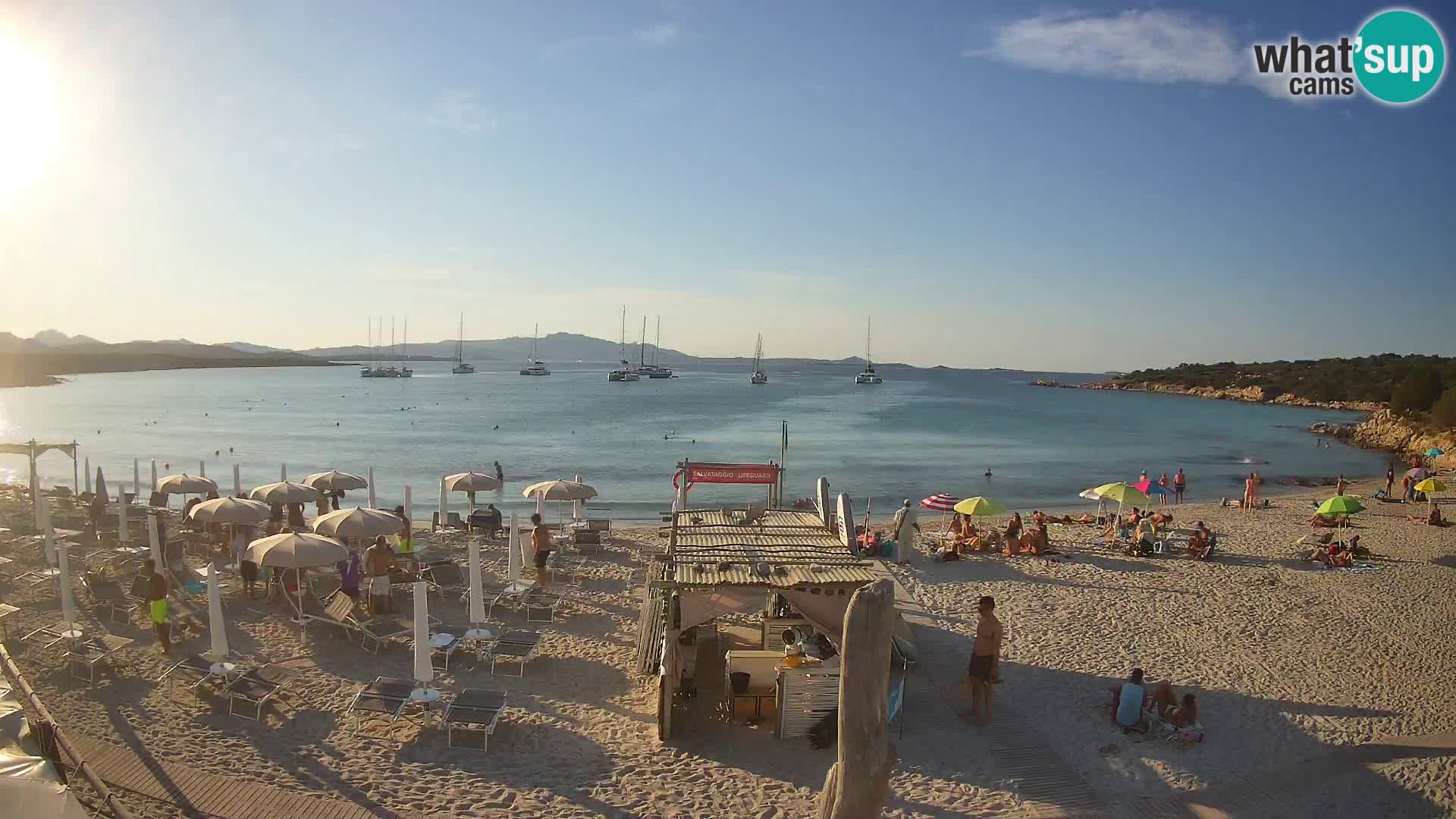 Live spiaggia Cala Sabina – webcam Golfo Aranci – Sardegna