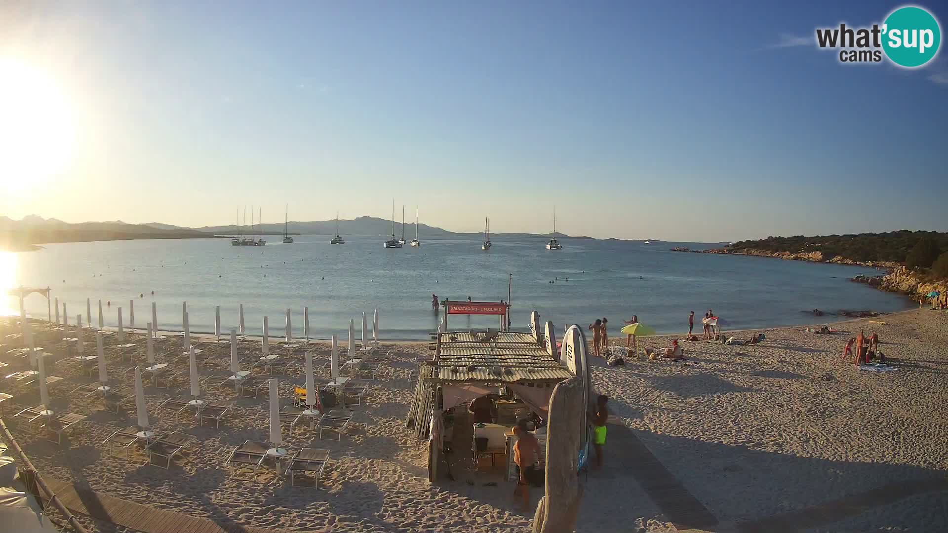 Live spiaggia Cala Sabina – webcam Golfo Aranci – Sardegna