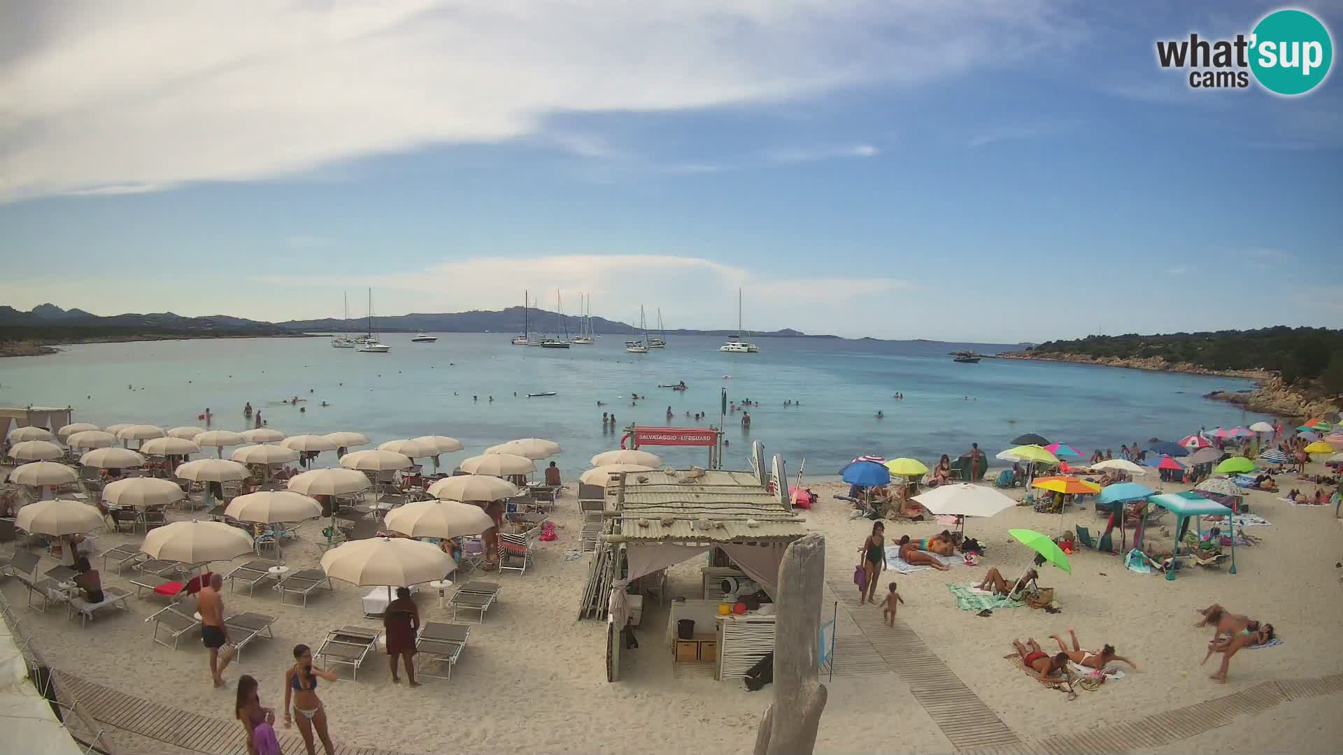 Live playa Cala Sabina – camera en vivo Golfo Aranci – Cerdeña
