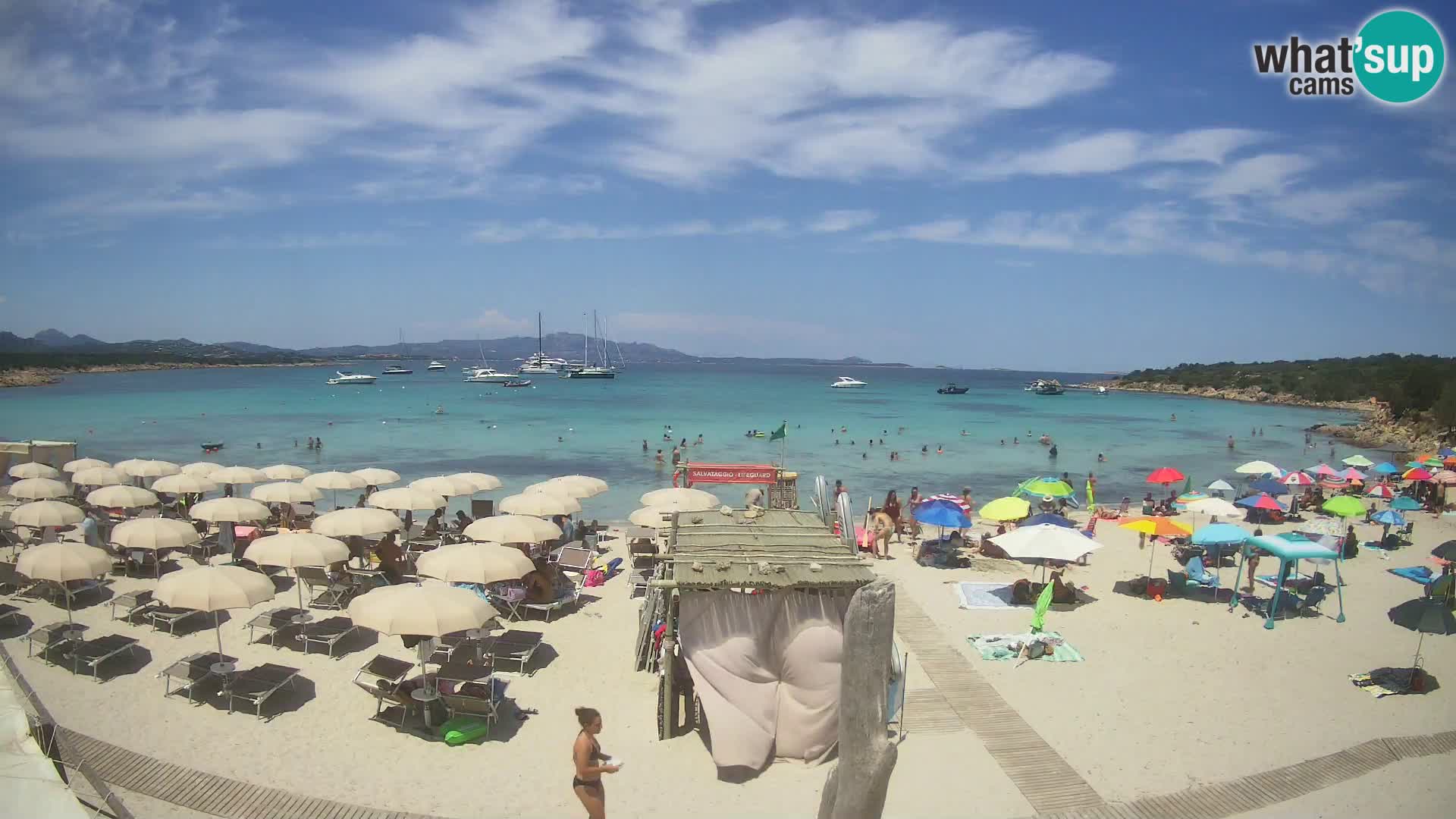 Live Strand Cala Sabina – webcam Golfo Aranci – Sardinien