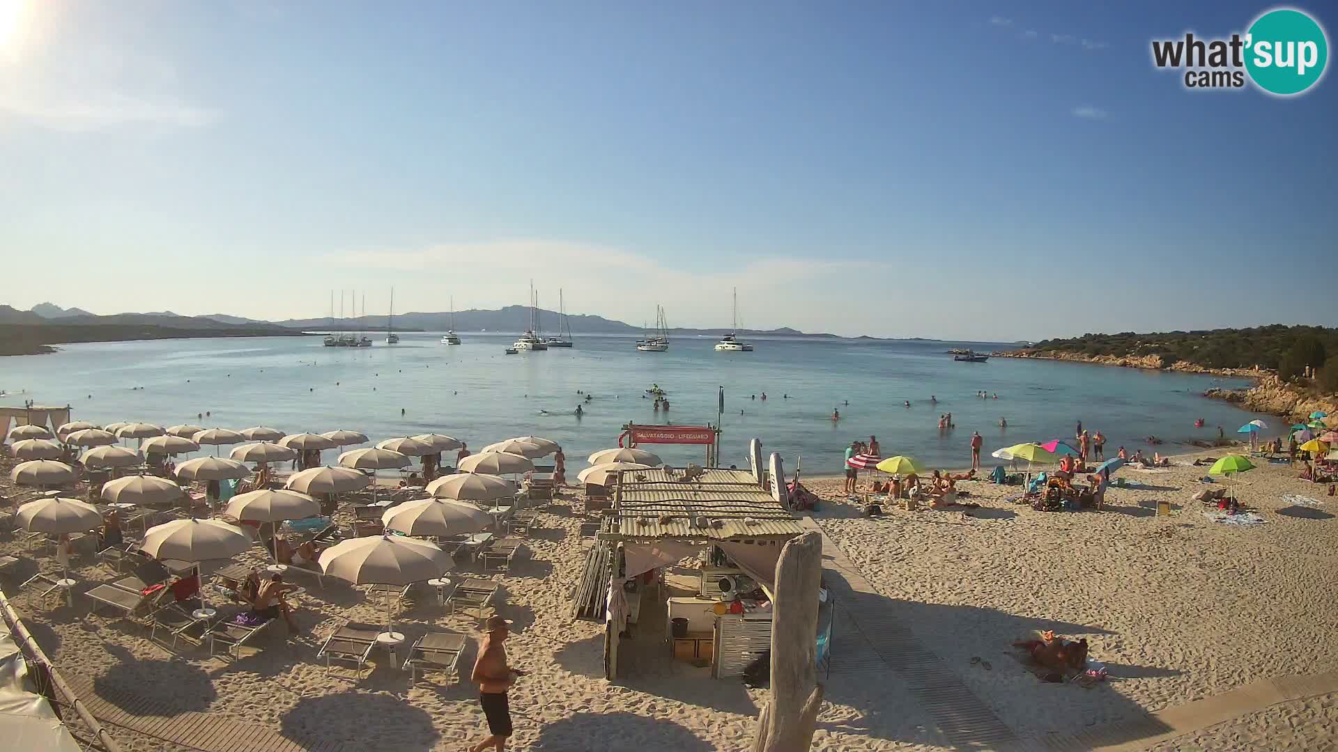 Live spiaggia Cala Sabina – webcam Golfo Aranci – Sardegna