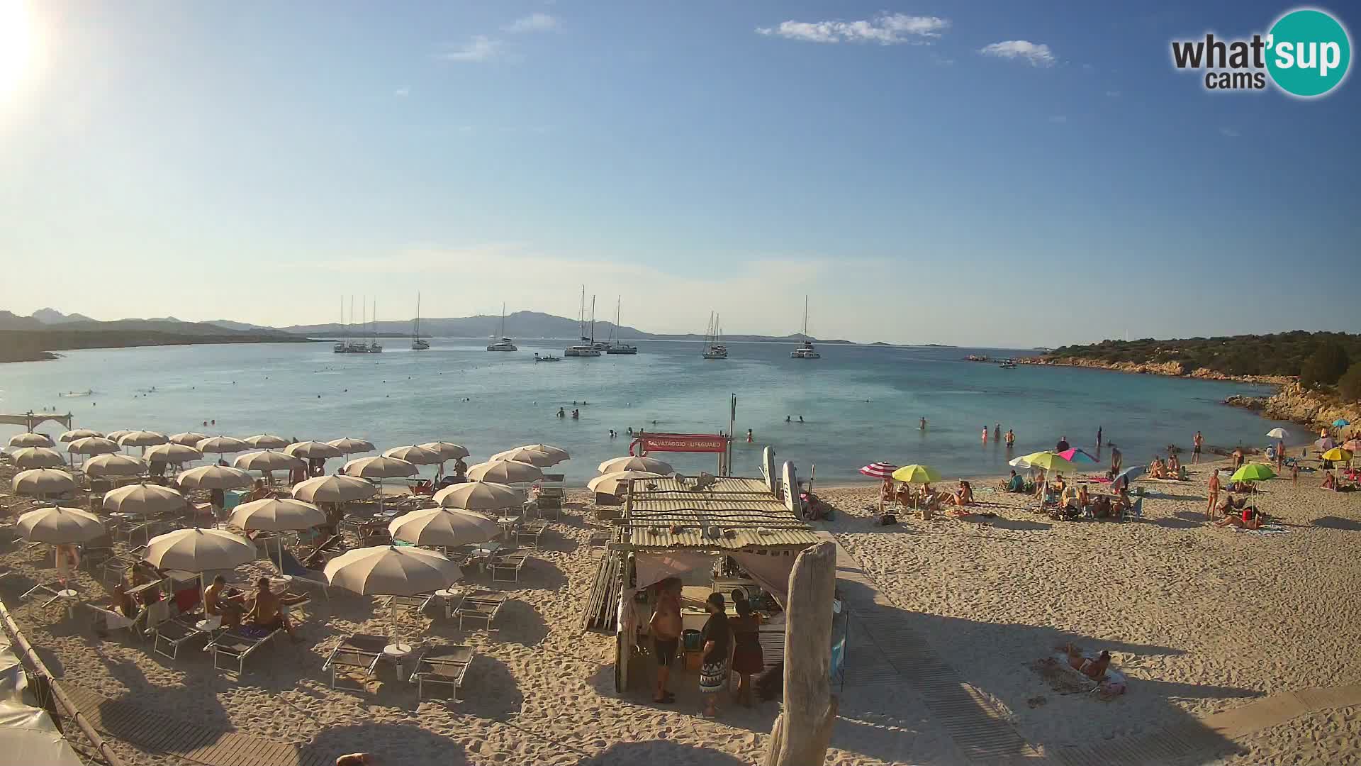 Live Strand Cala Sabina – webcam Golfo Aranci – Sardinien