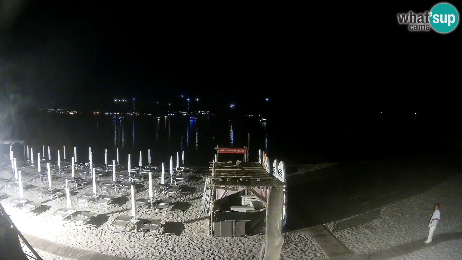 Live Cala Sabina plage – webcam Golfo Aranci – Sardaigne