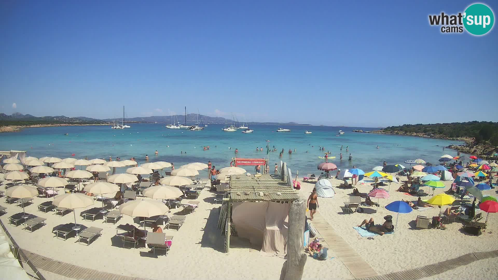 Live playa Cala Sabina – camera en vivo Golfo Aranci – Cerdeña