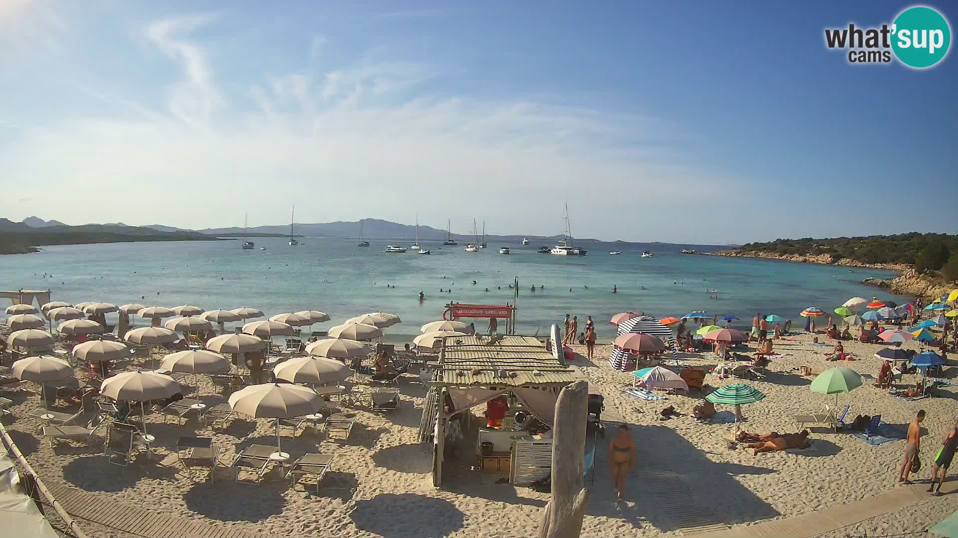 Live Cala Sabina beach – webcam Golfo Aranci – Sardinia