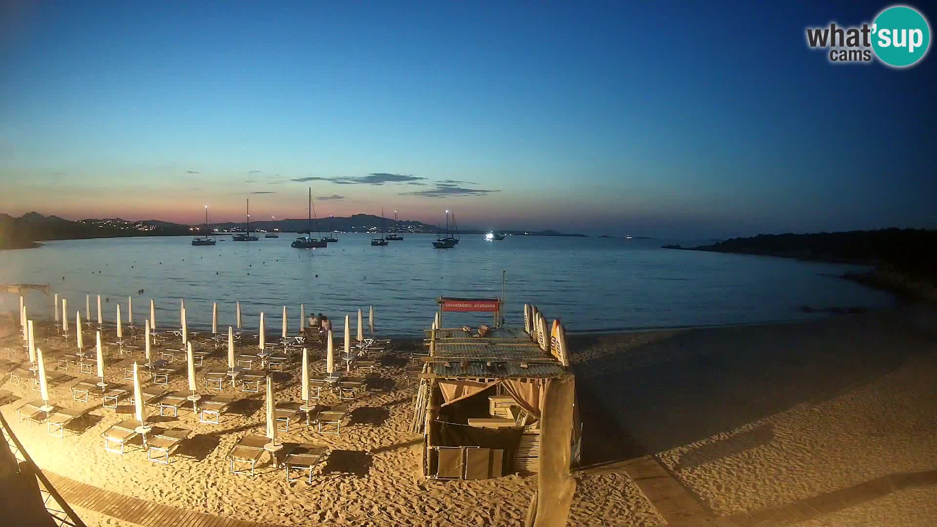 Live Strand Cala Sabina – webcam Golfo Aranci – Sardinien