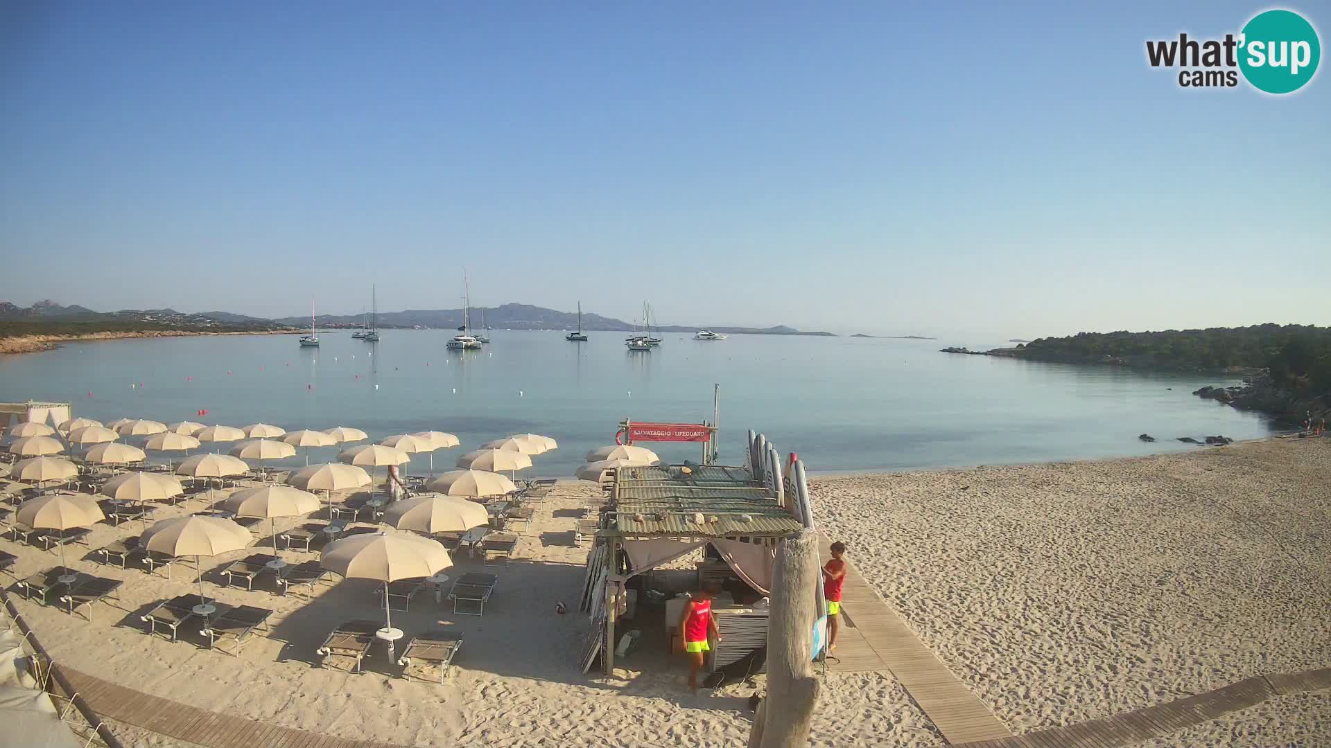 Live playa Cala Sabina – camera en vivo Golfo Aranci – Cerdeña
