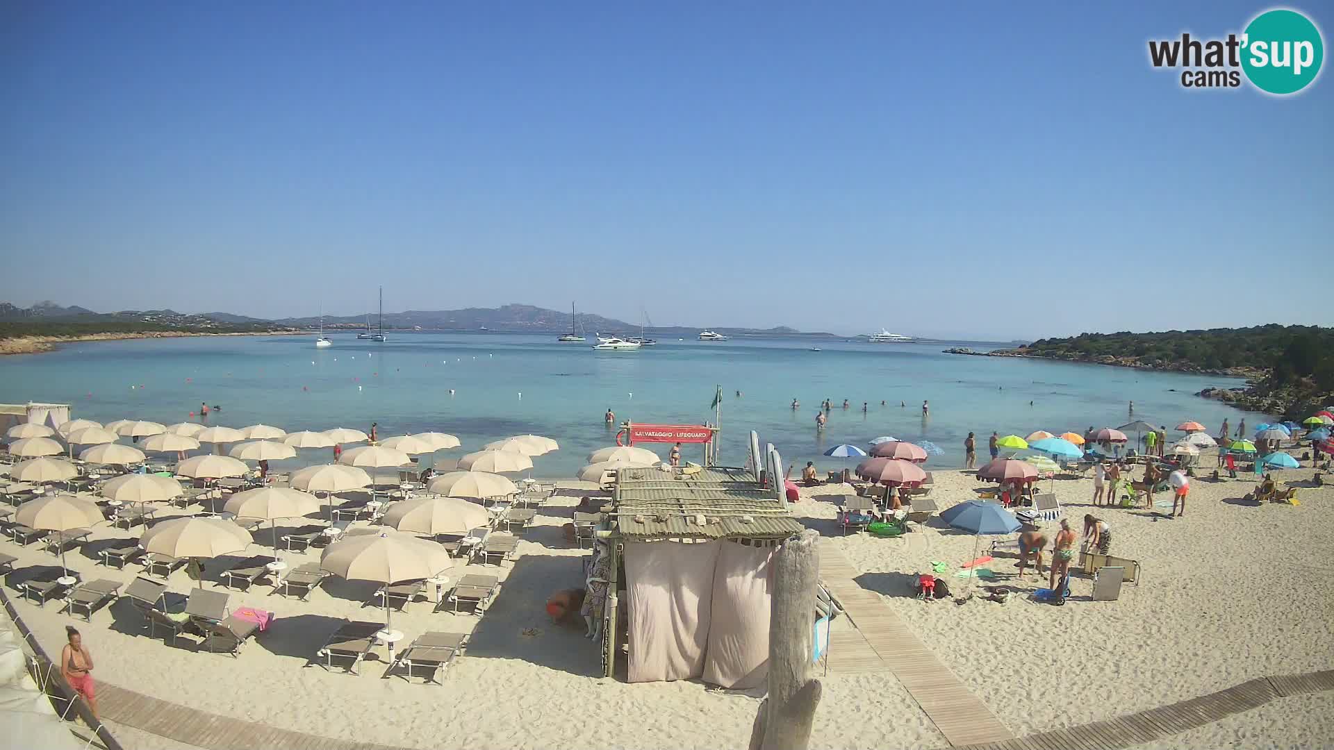 Live playa Cala Sabina – camera en vivo Golfo Aranci – Cerdeña