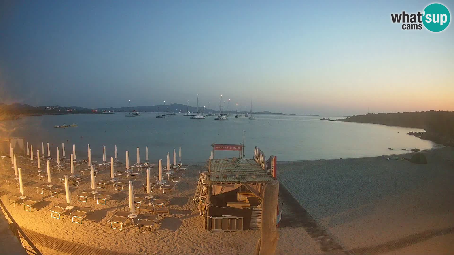 Live Cala Sabina beach – webcam Golfo Aranci – Sardinia