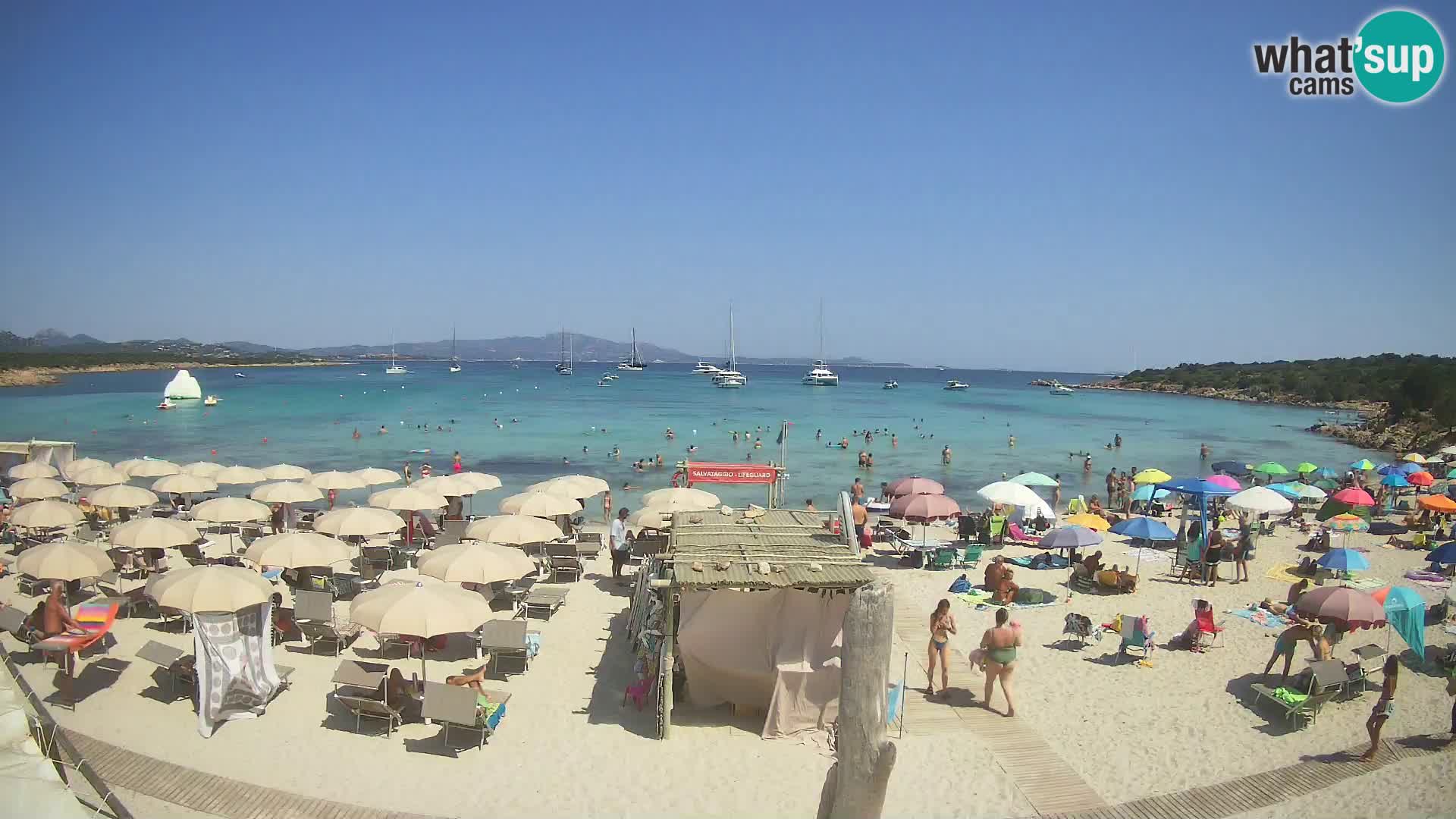 Live spiaggia Cala Sabina – webcam Golfo Aranci – Sardegna