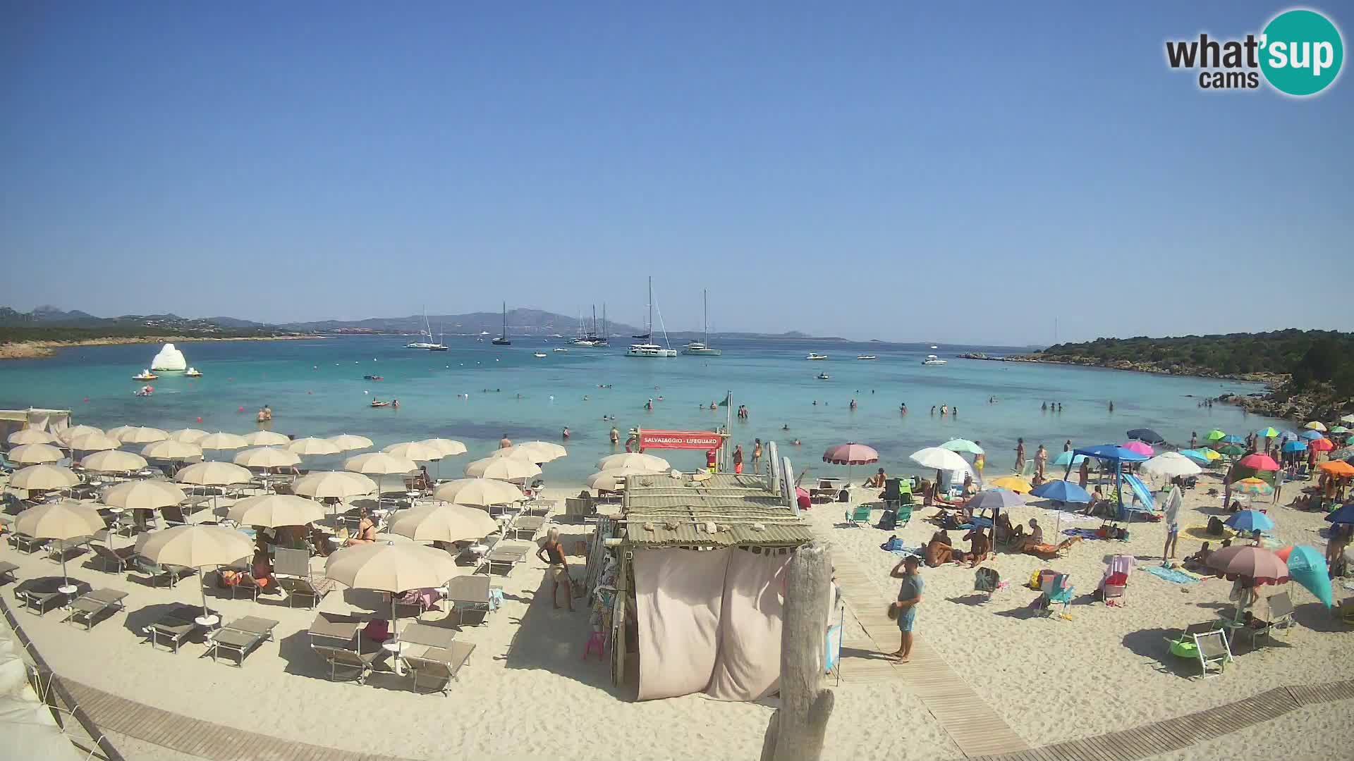 Live Cala Sabina beach – webcam Golfo Aranci – Sardinia