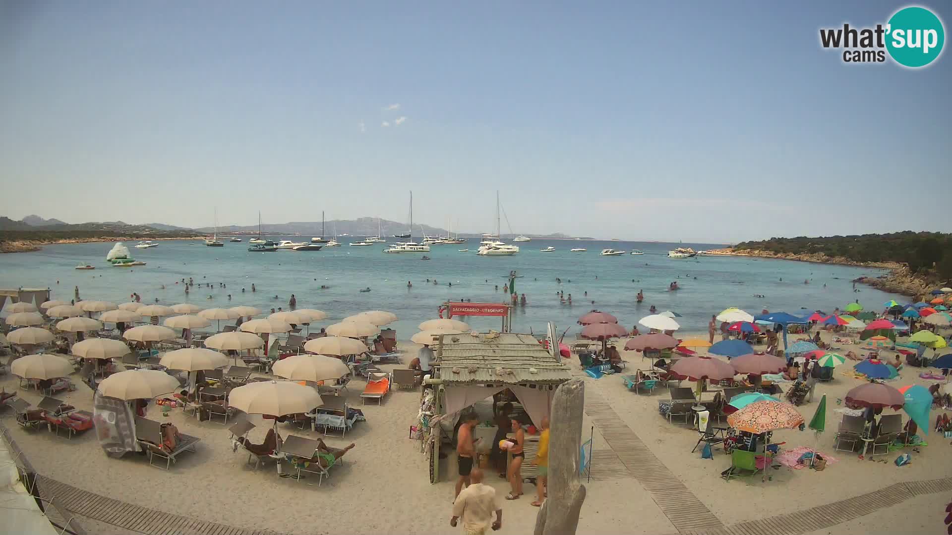 Live Cala Sabina beach – webcam Golfo Aranci – Sardinia
