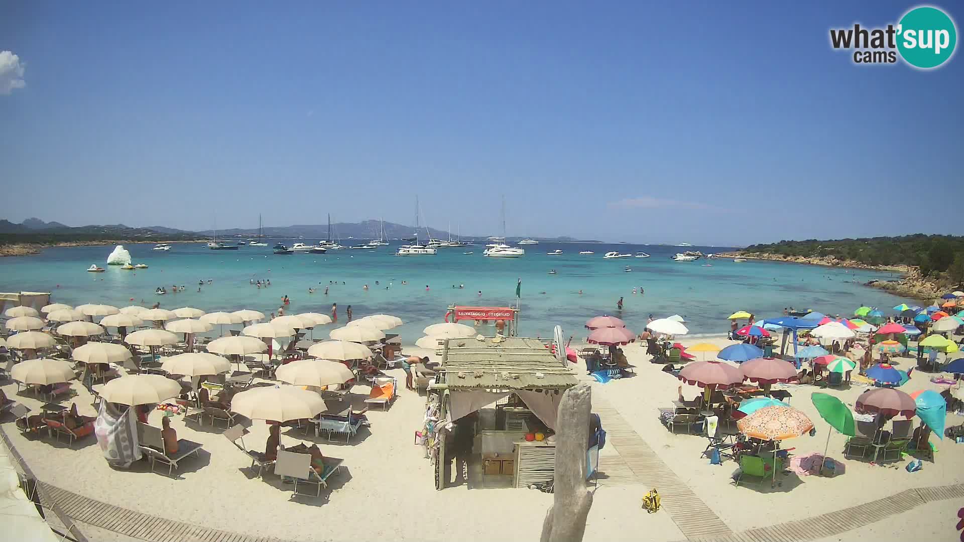 Live Cala Sabina beach – webcam Golfo Aranci – Sardinia