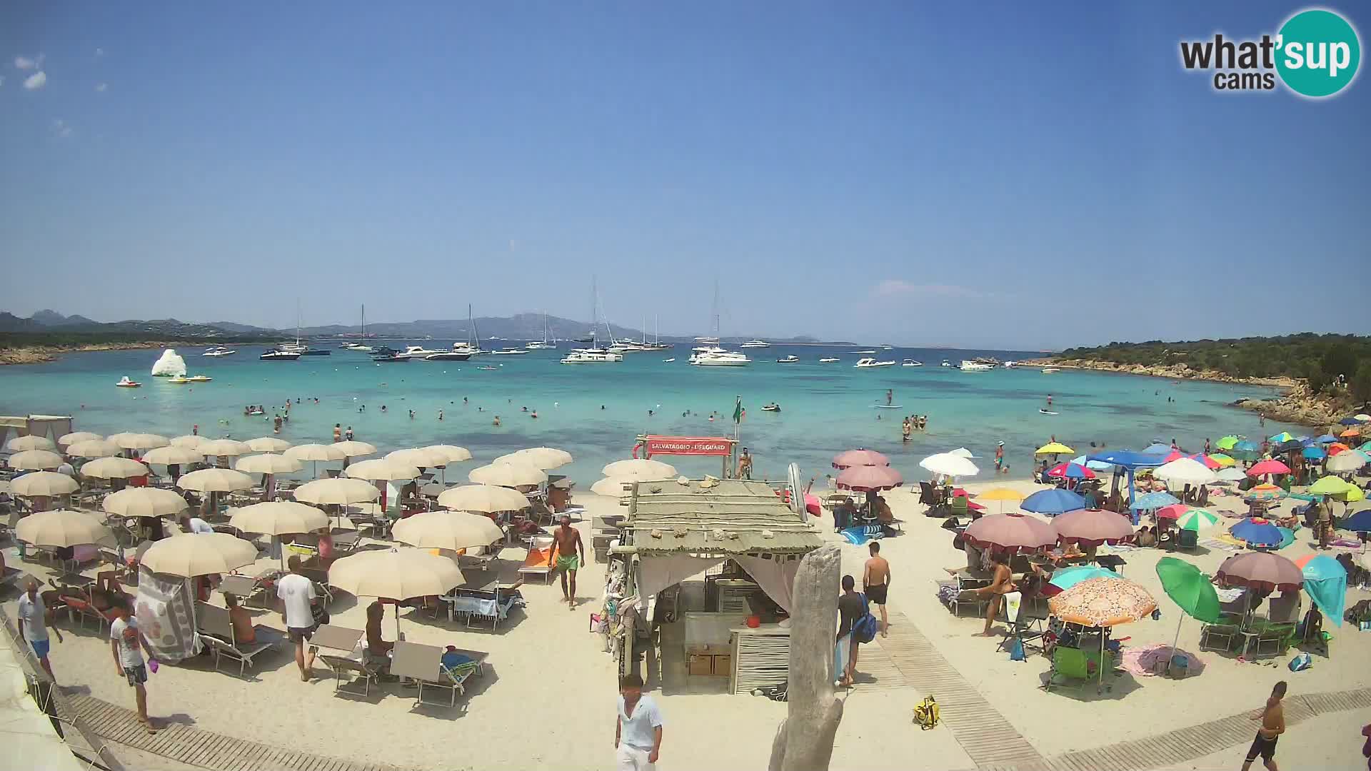 Live Strand Cala Sabina – webcam Golfo Aranci – Sardinien