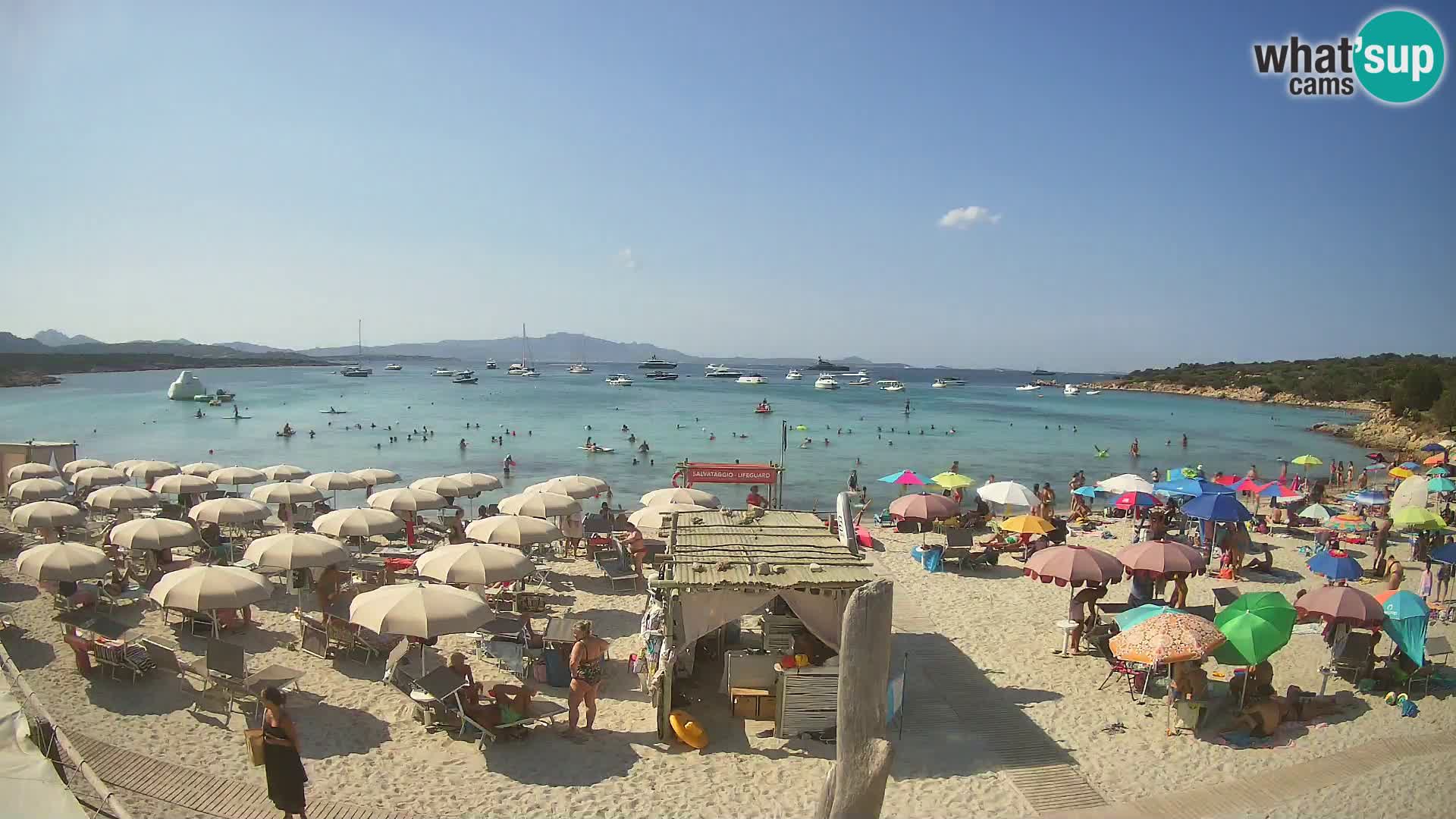 Live playa Cala Sabina – camera en vivo Golfo Aranci – Cerdeña