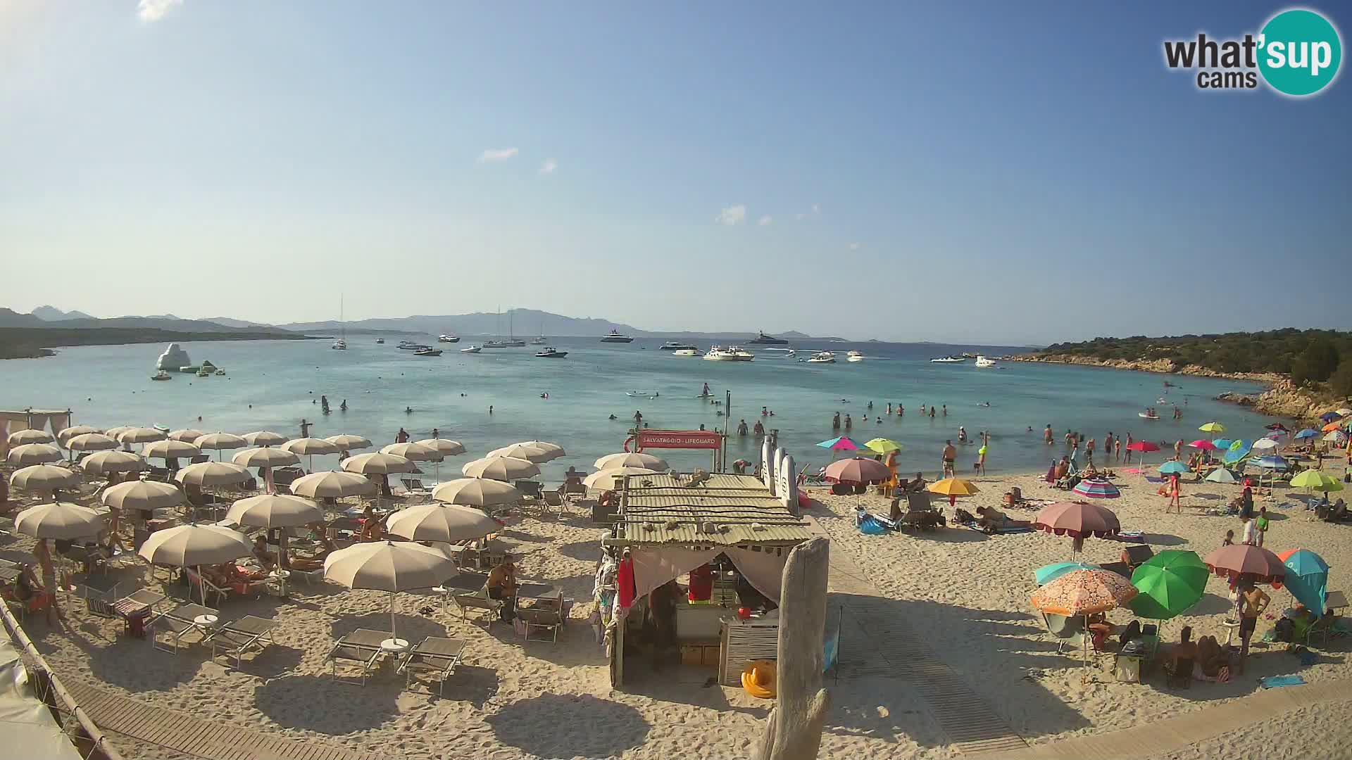 Live Cala Sabina beach – webcam Golfo Aranci – Sardinia