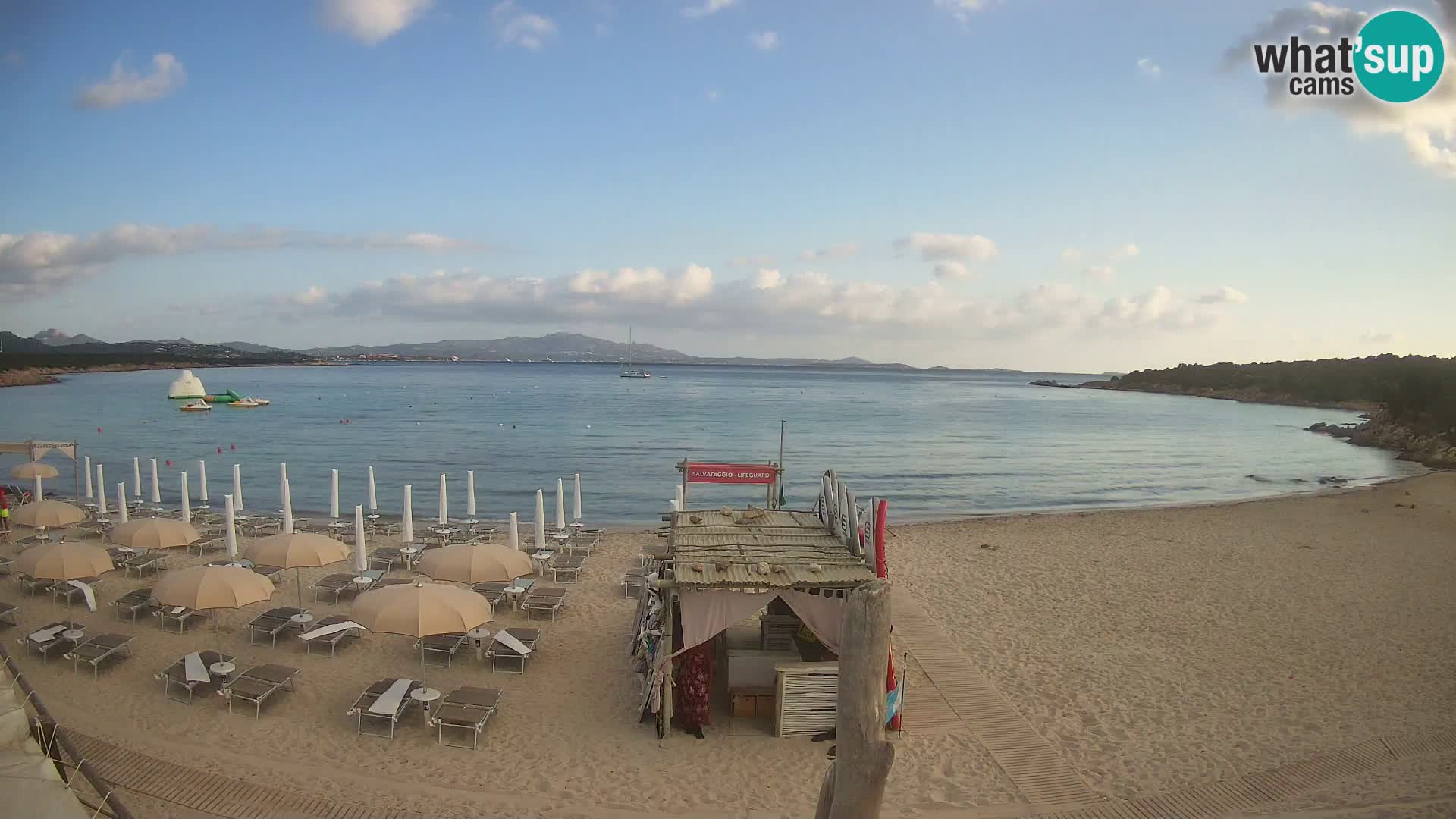 Live Cala Sabina beach – webcam Golfo Aranci – Sardinia
