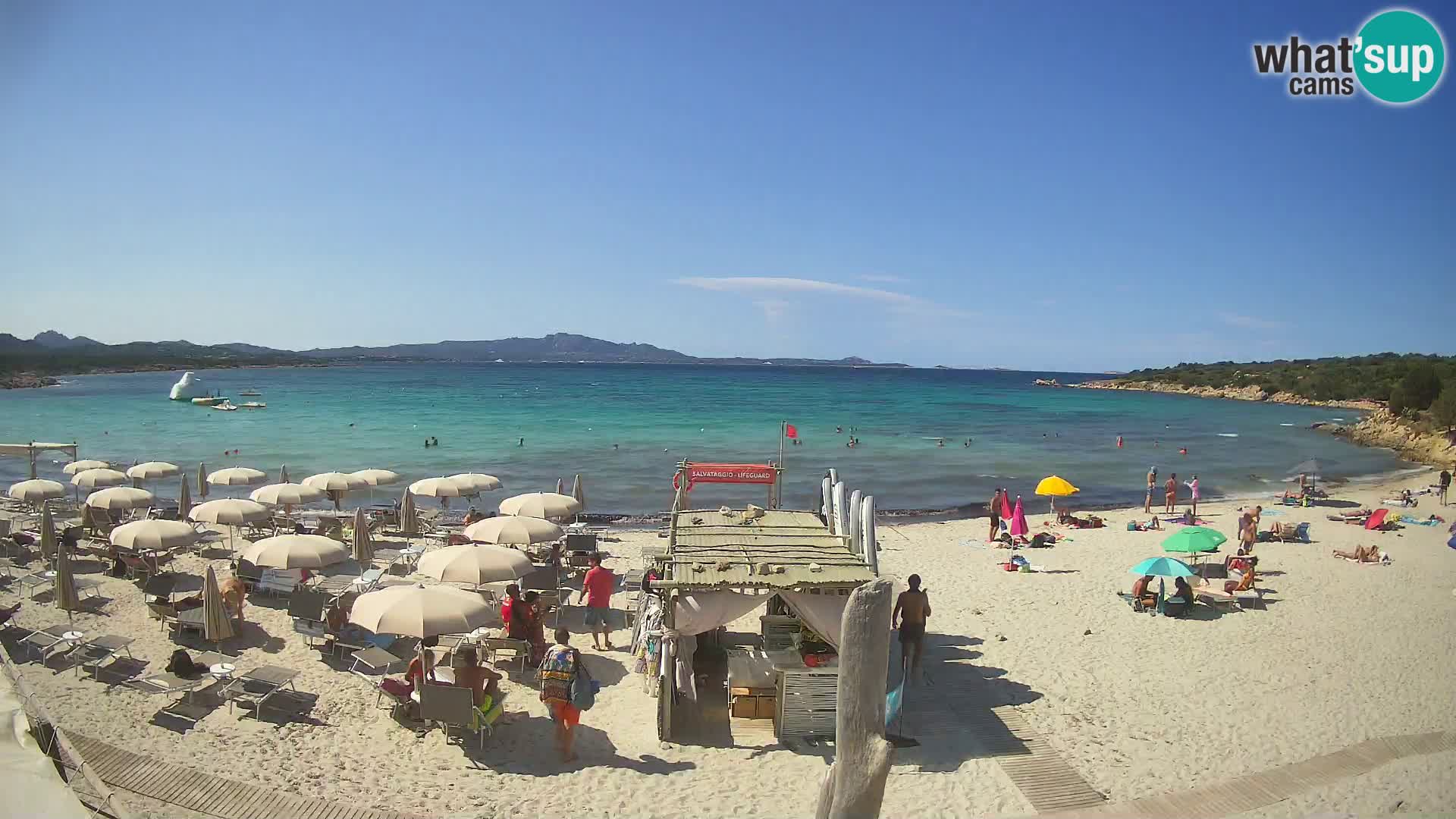Live Strand Cala Sabina – webcam Golfo Aranci – Sardinien