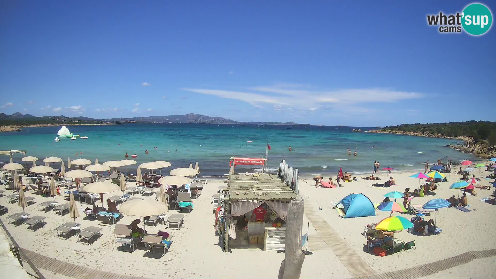 Live spiaggia Cala Sabina – webcam Golfo Aranci – Sardegna