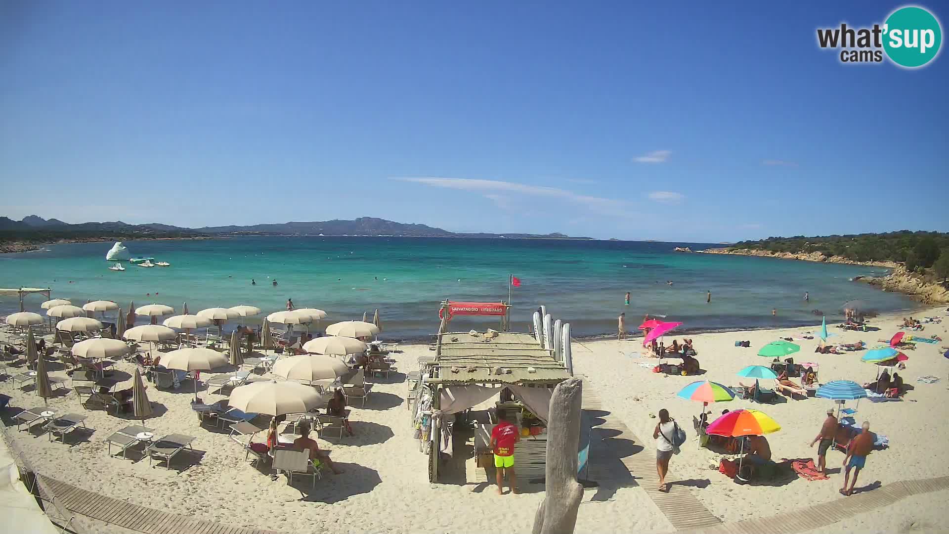 Live Strand Cala Sabina – webcam Golfo Aranci – Sardinien