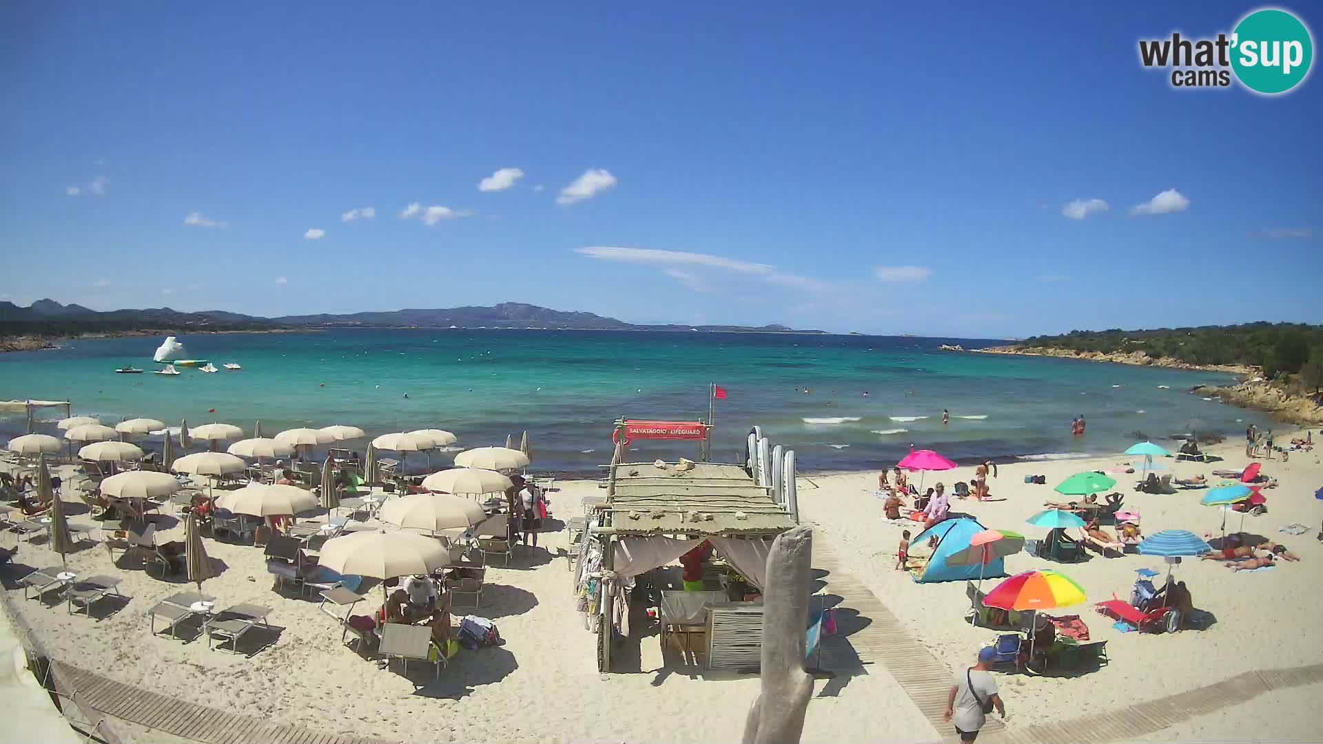 Live playa Cala Sabina – camera en vivo Golfo Aranci – Cerdeña