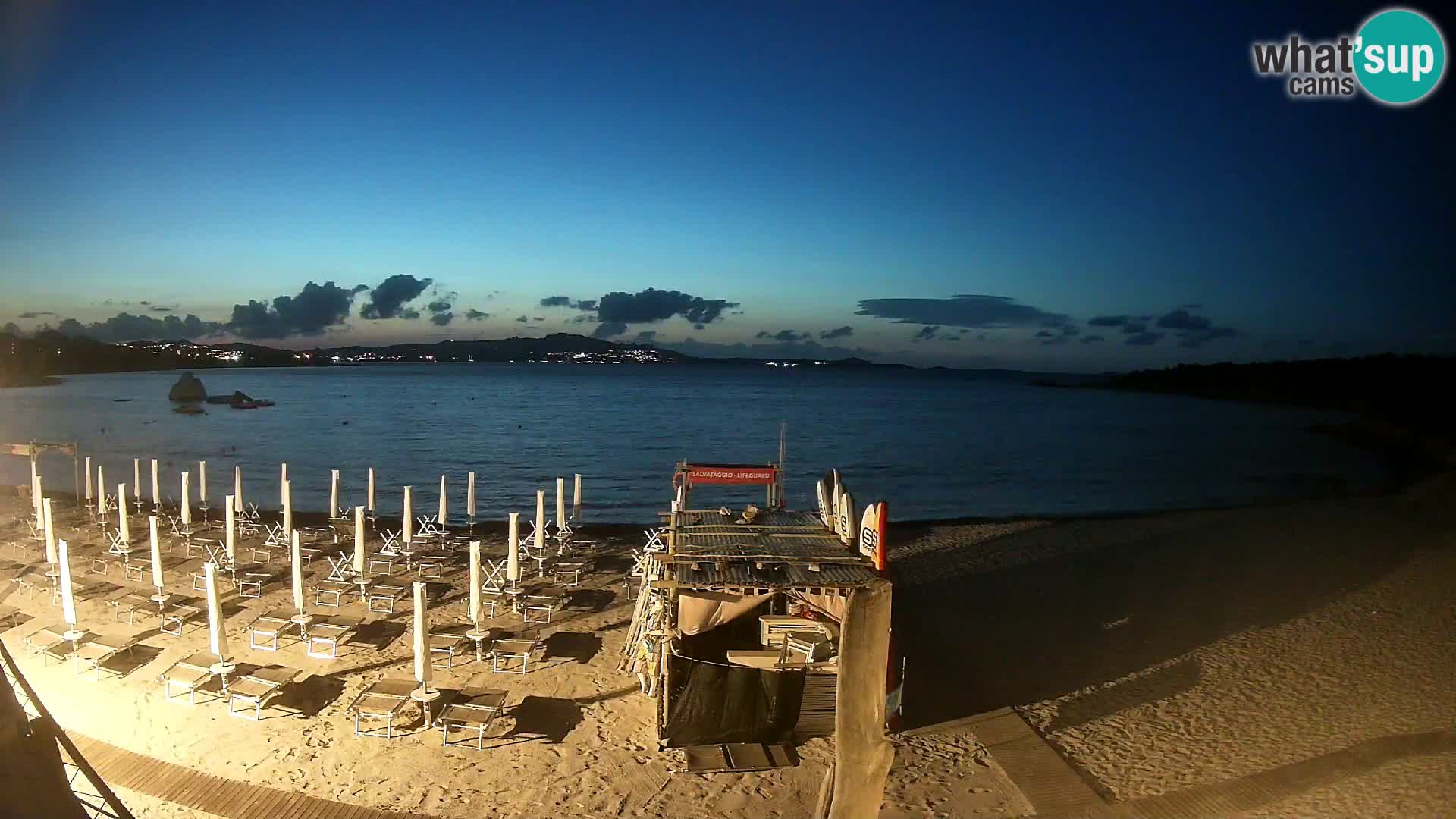 Live playa Cala Sabina – camera en vivo Golfo Aranci – Cerdeña