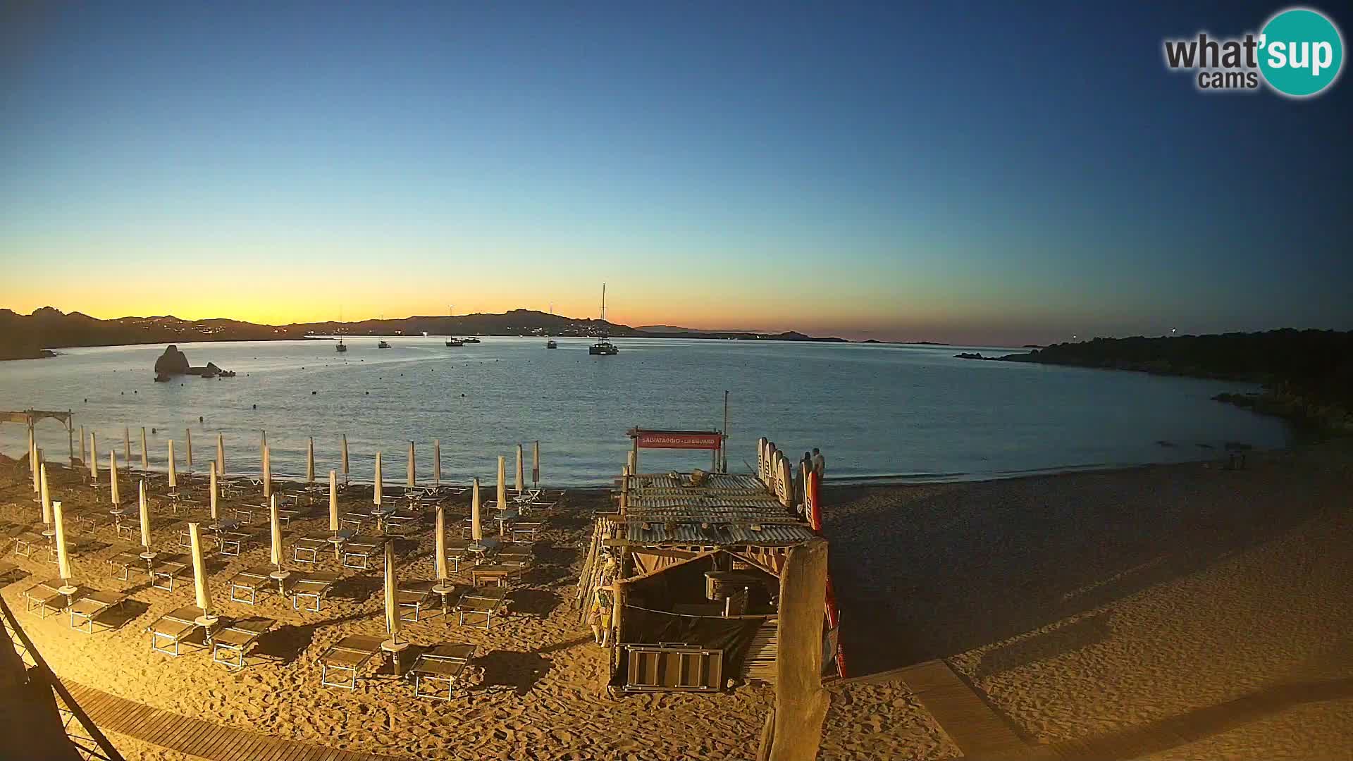 Live Strand Cala Sabina – webcam Golfo Aranci – Sardinien