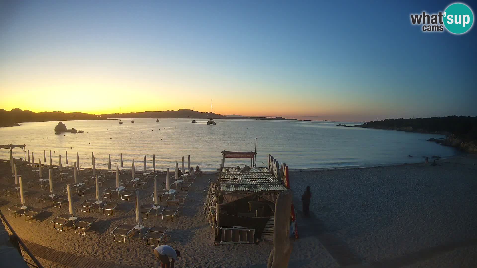 Live playa Cala Sabina – camera en vivo Golfo Aranci – Cerdeña