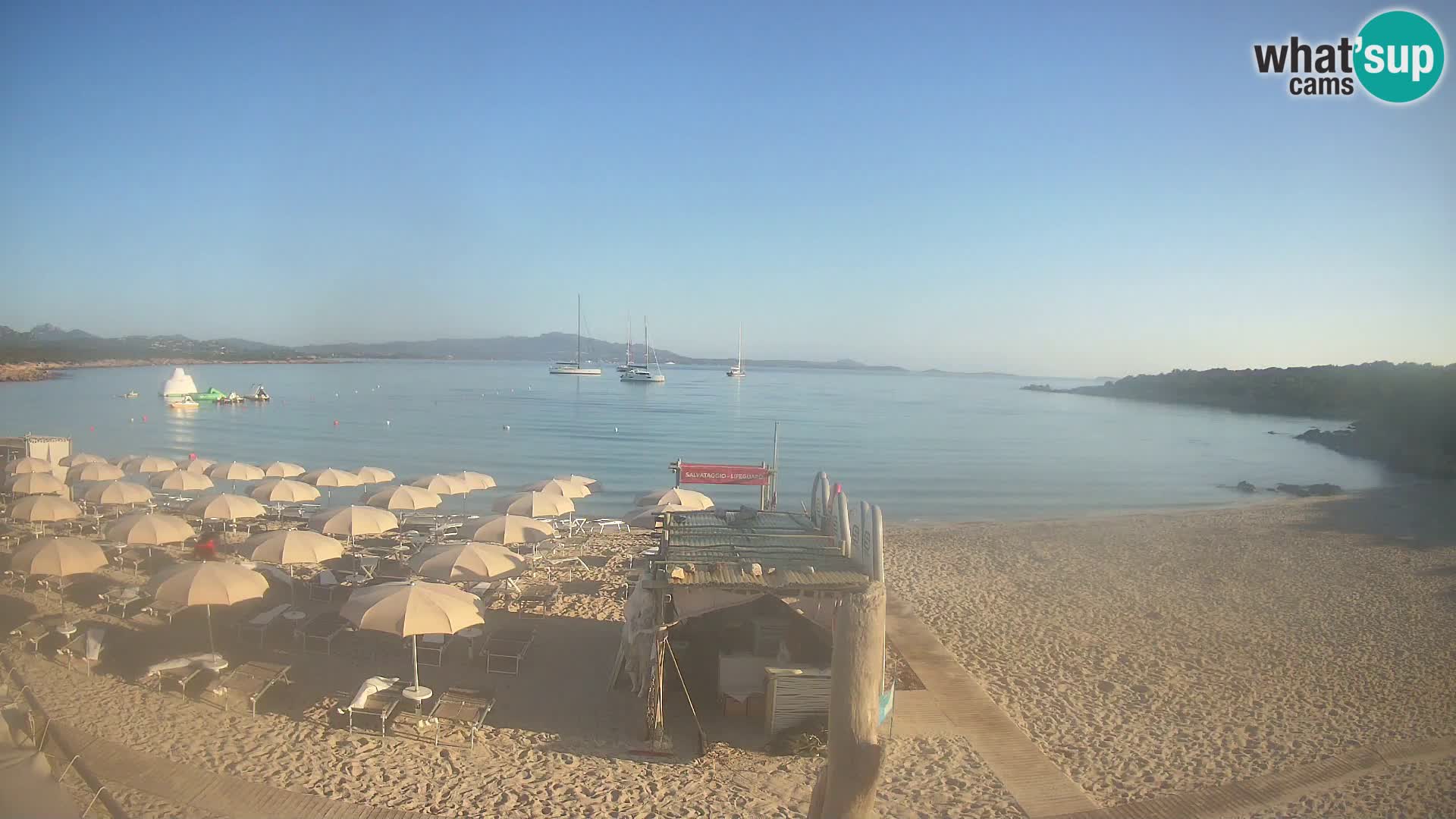 Live playa Cala Sabina – camera en vivo Golfo Aranci – Cerdeña