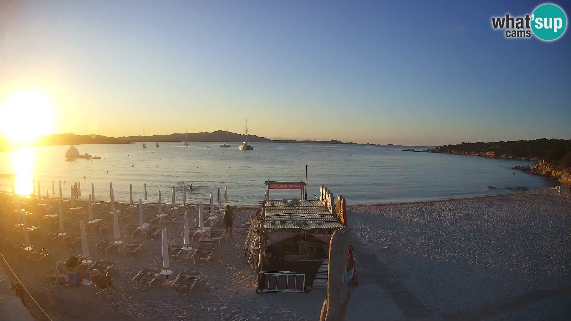 Live playa Cala Sabina – camera en vivo Golfo Aranci – Cerdeña