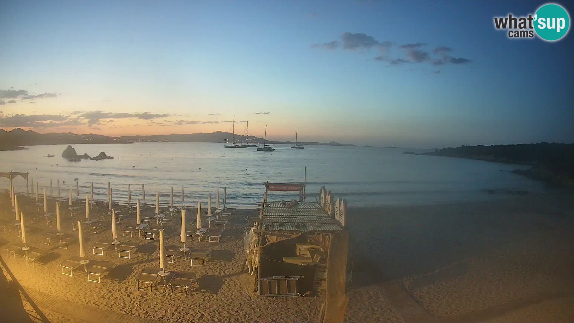 Live spiaggia Cala Sabina – webcam Golfo Aranci – Sardegna