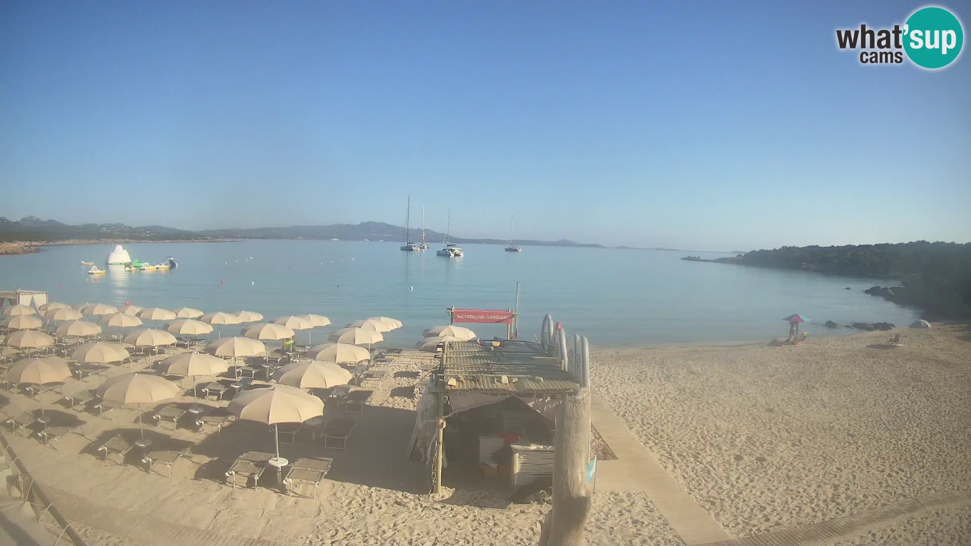 Live spiaggia Cala Sabina – webcam Golfo Aranci – Sardegna