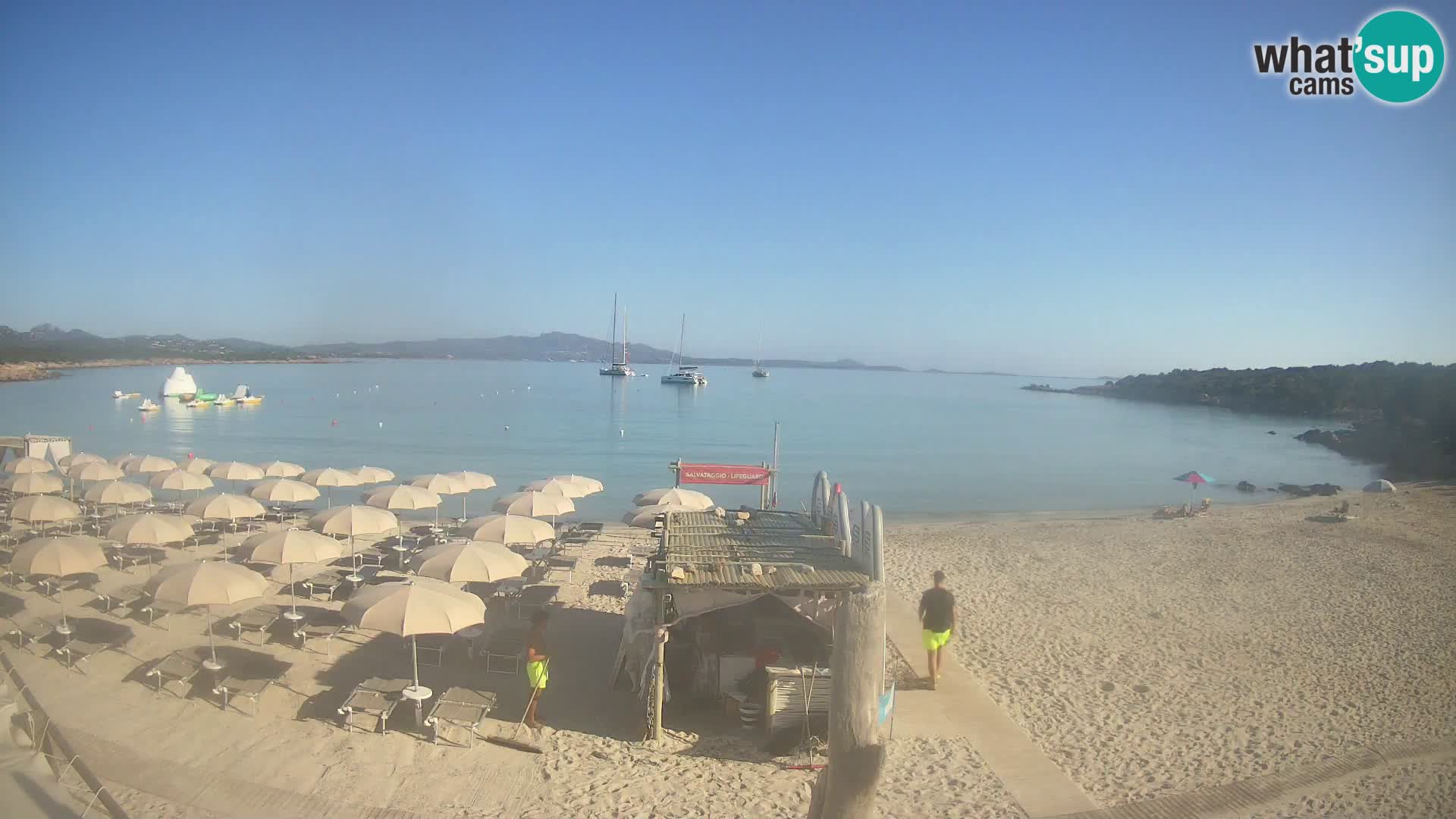 Live spiaggia Cala Sabina – webcam Golfo Aranci – Sardegna