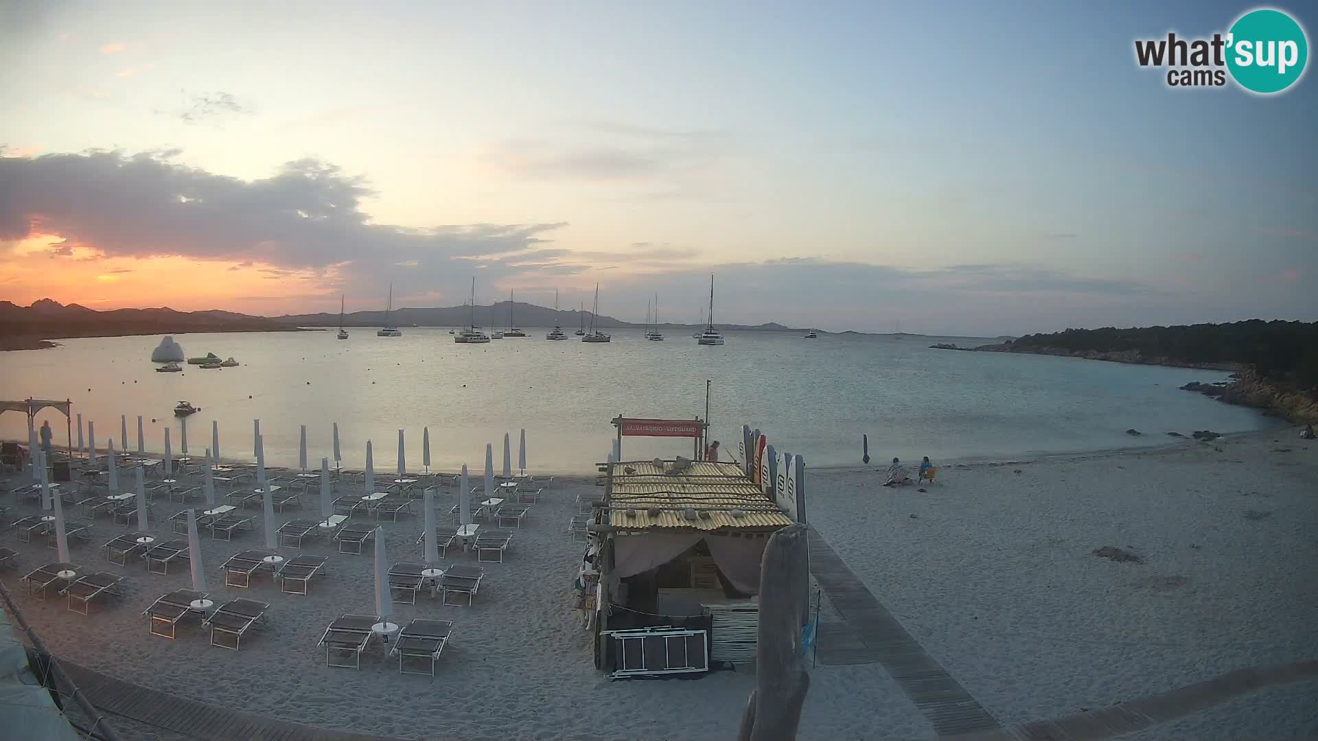 Live Cala Sabina beach – webcam Golfo Aranci – Sardinia