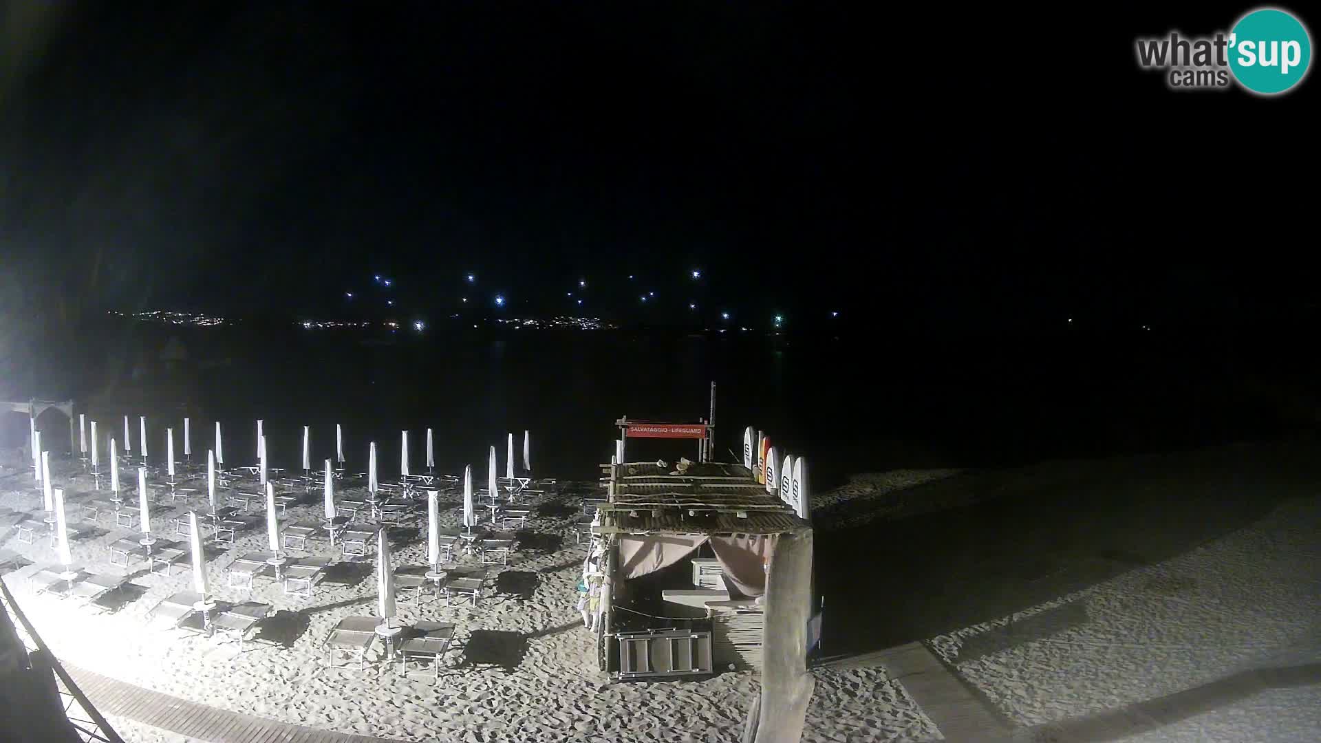 Live Cala Sabina plage – webcam Golfo Aranci – Sardaigne