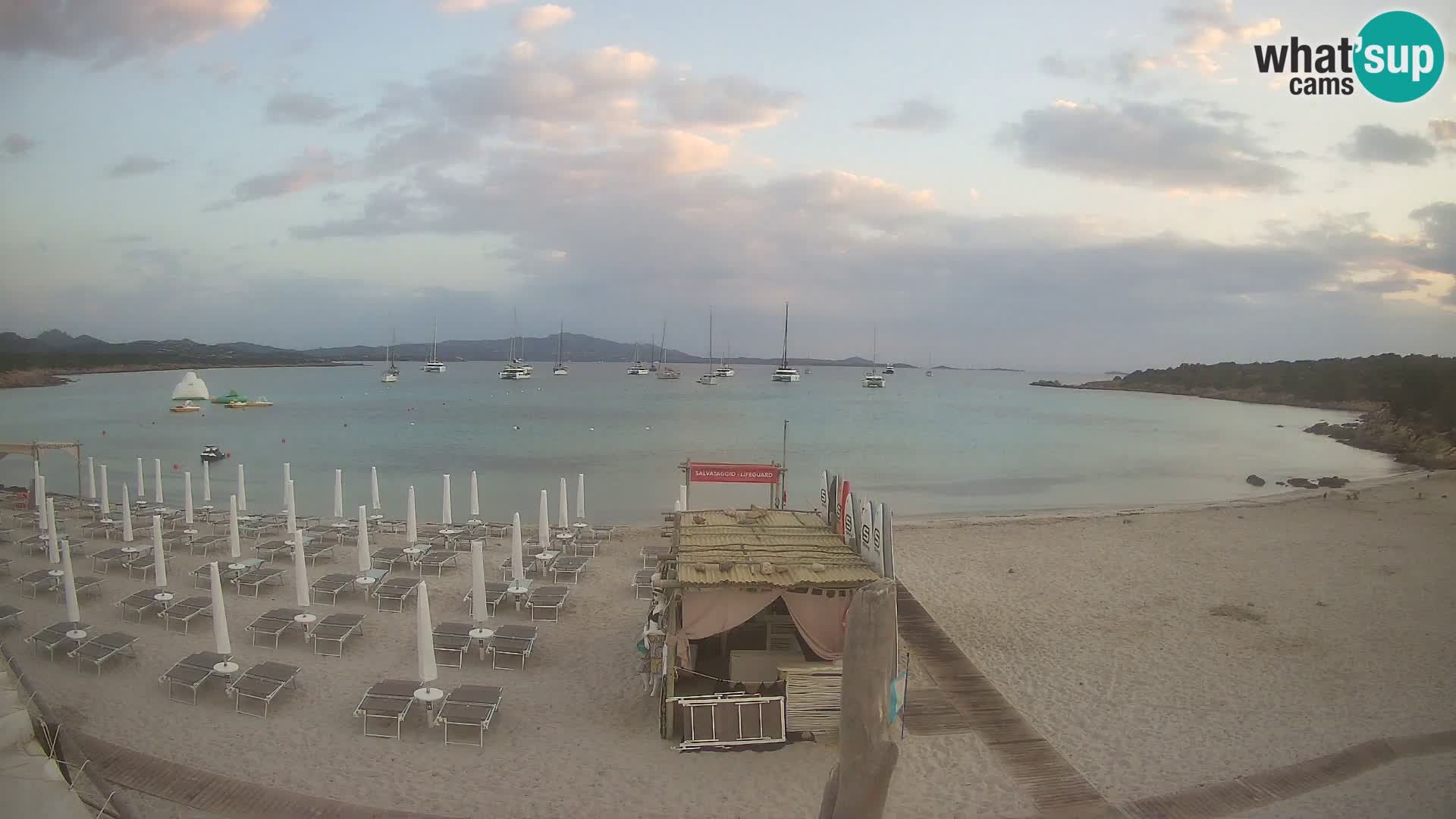 Live playa Cala Sabina – camera en vivo Golfo Aranci – Cerdeña