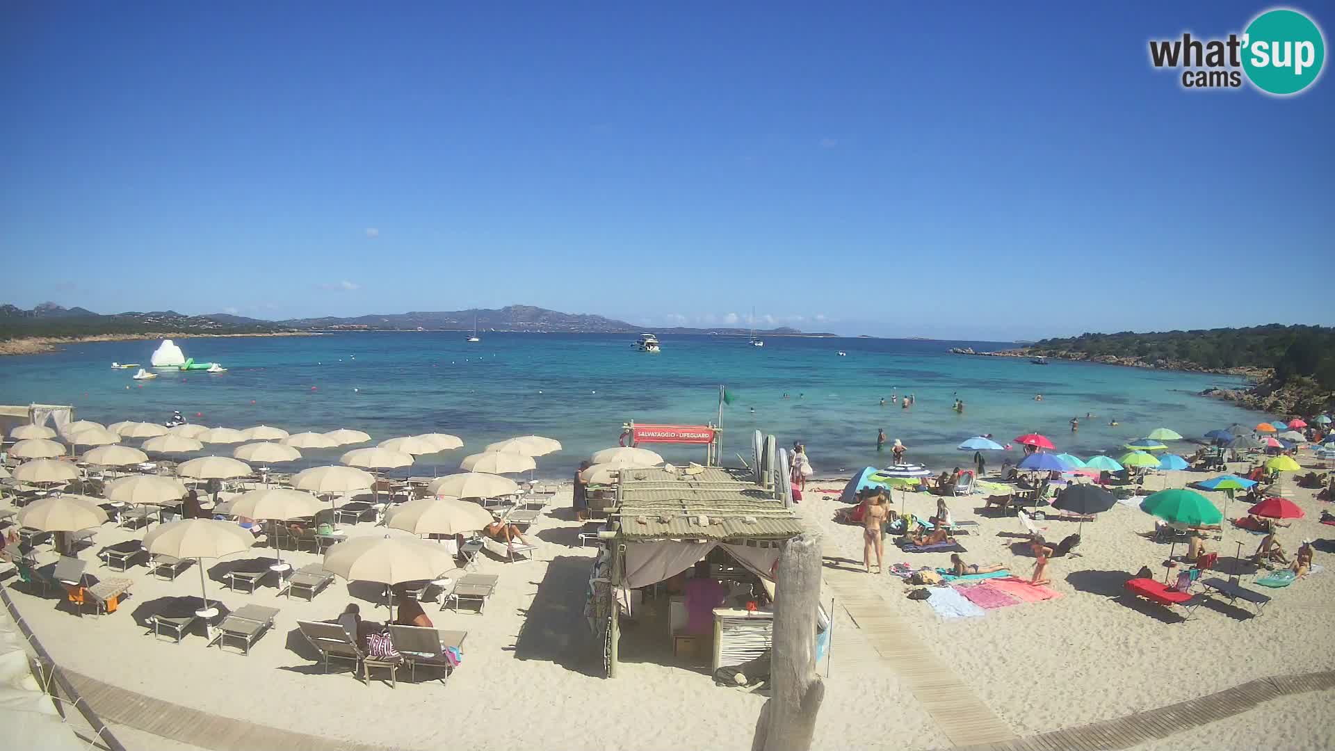 Live playa Cala Sabina – camera en vivo Golfo Aranci – Cerdeña