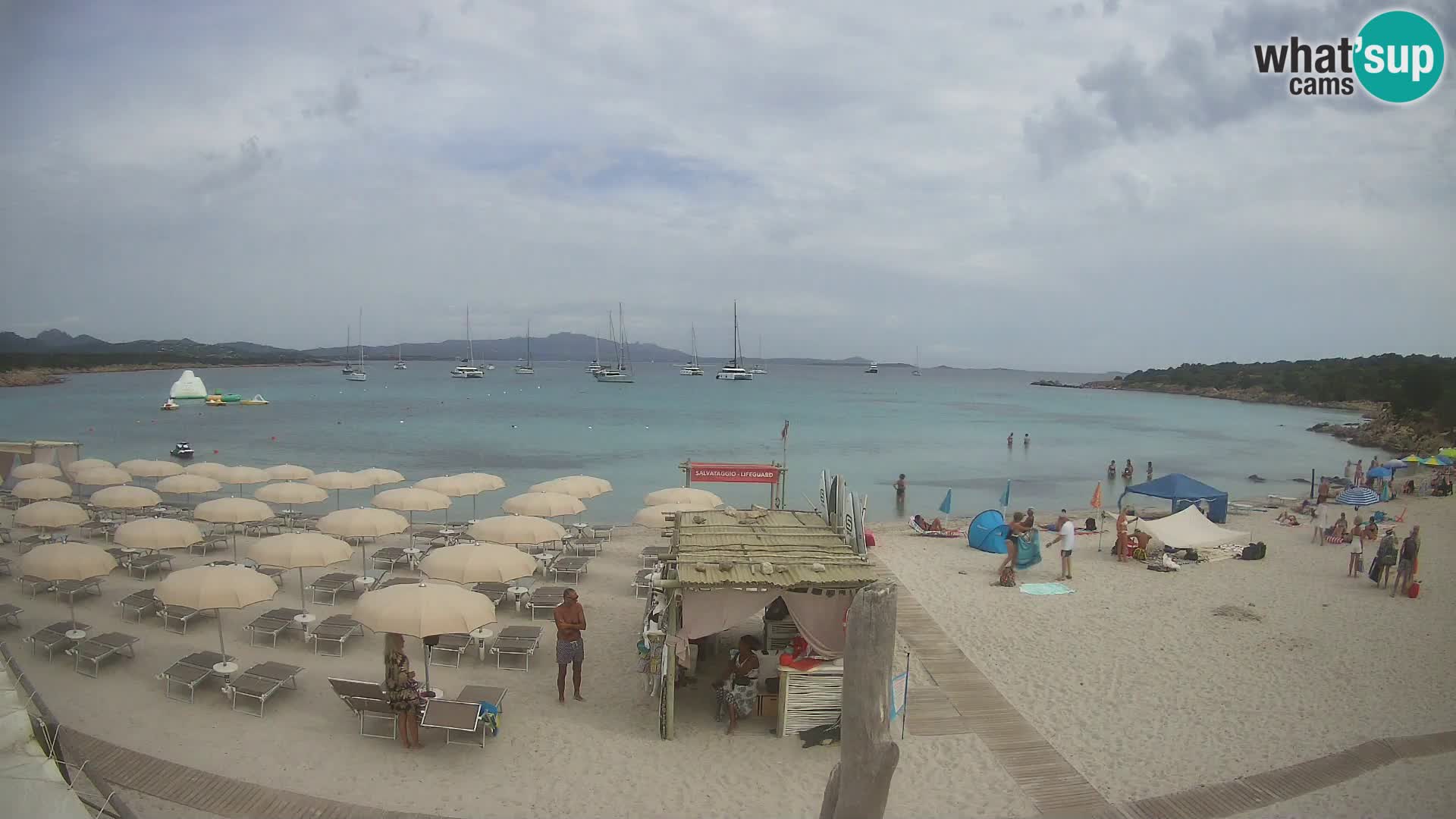 Live Cala Sabina beach – webcam Golfo Aranci – Sardinia