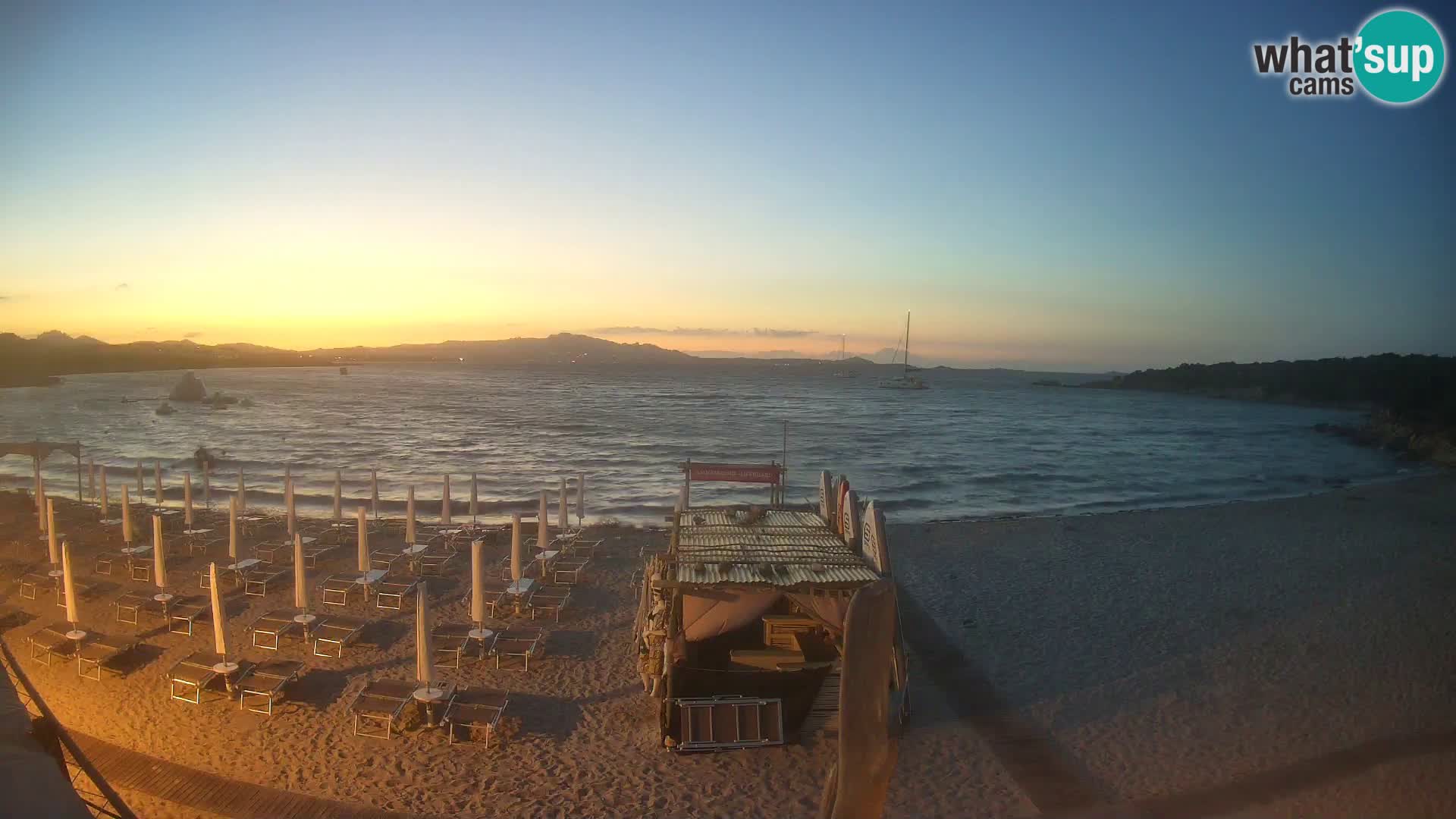 Live Cala Sabina beach – webcam Golfo Aranci – Sardinia
