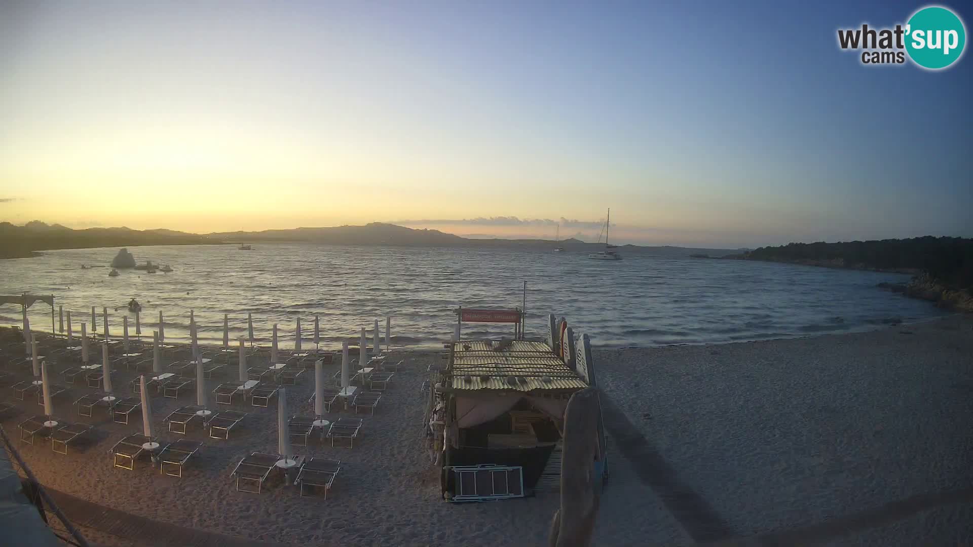 Live Cala Sabina beach – webcam Golfo Aranci – Sardinia