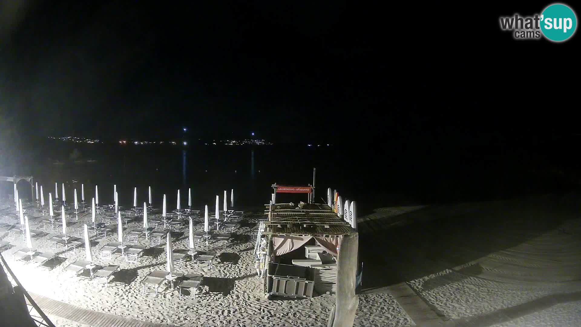 Live Cala Sabina plage – webcam Golfo Aranci – Sardaigne