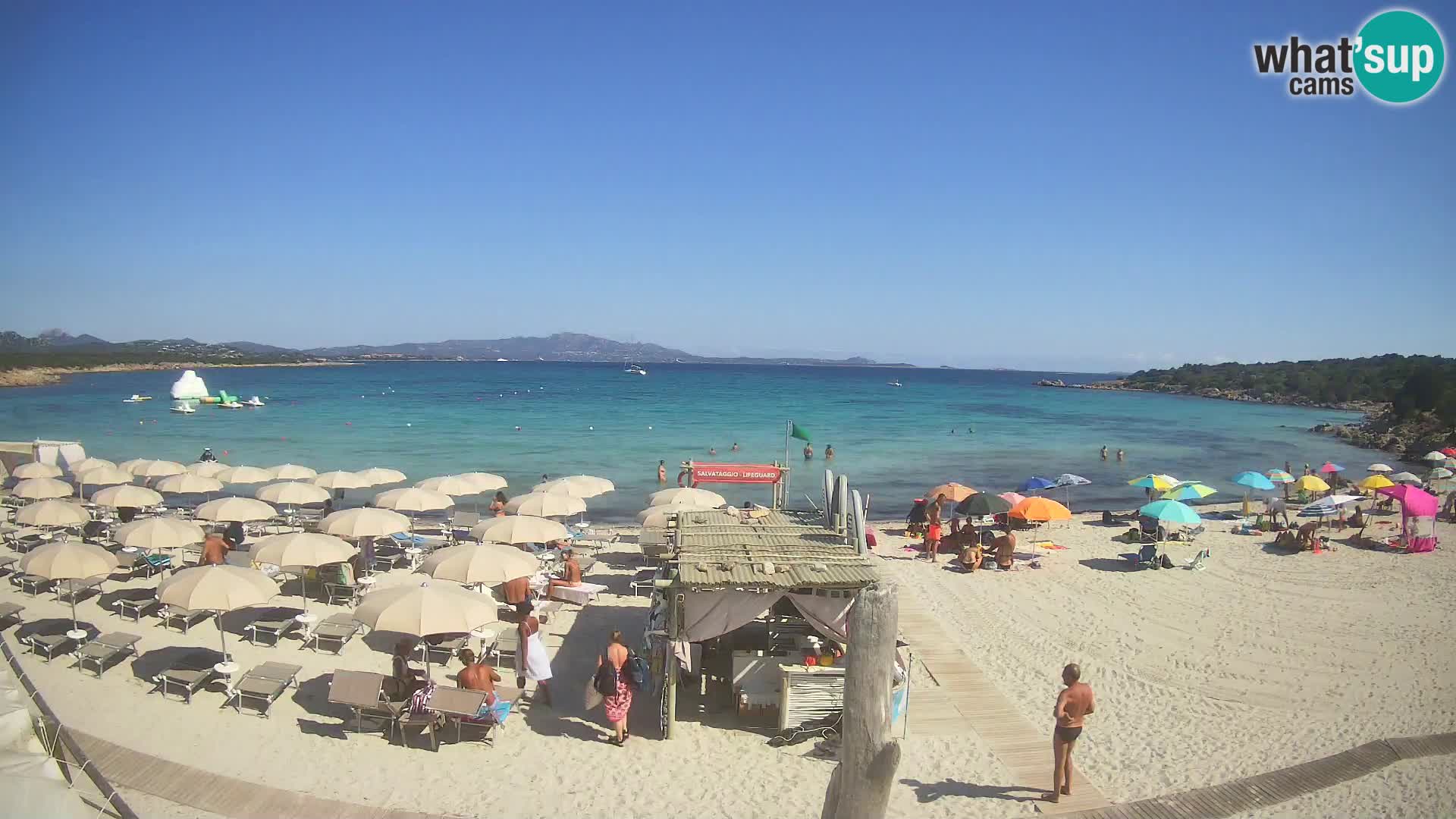 Live Strand Cala Sabina – webcam Golfo Aranci – Sardinien